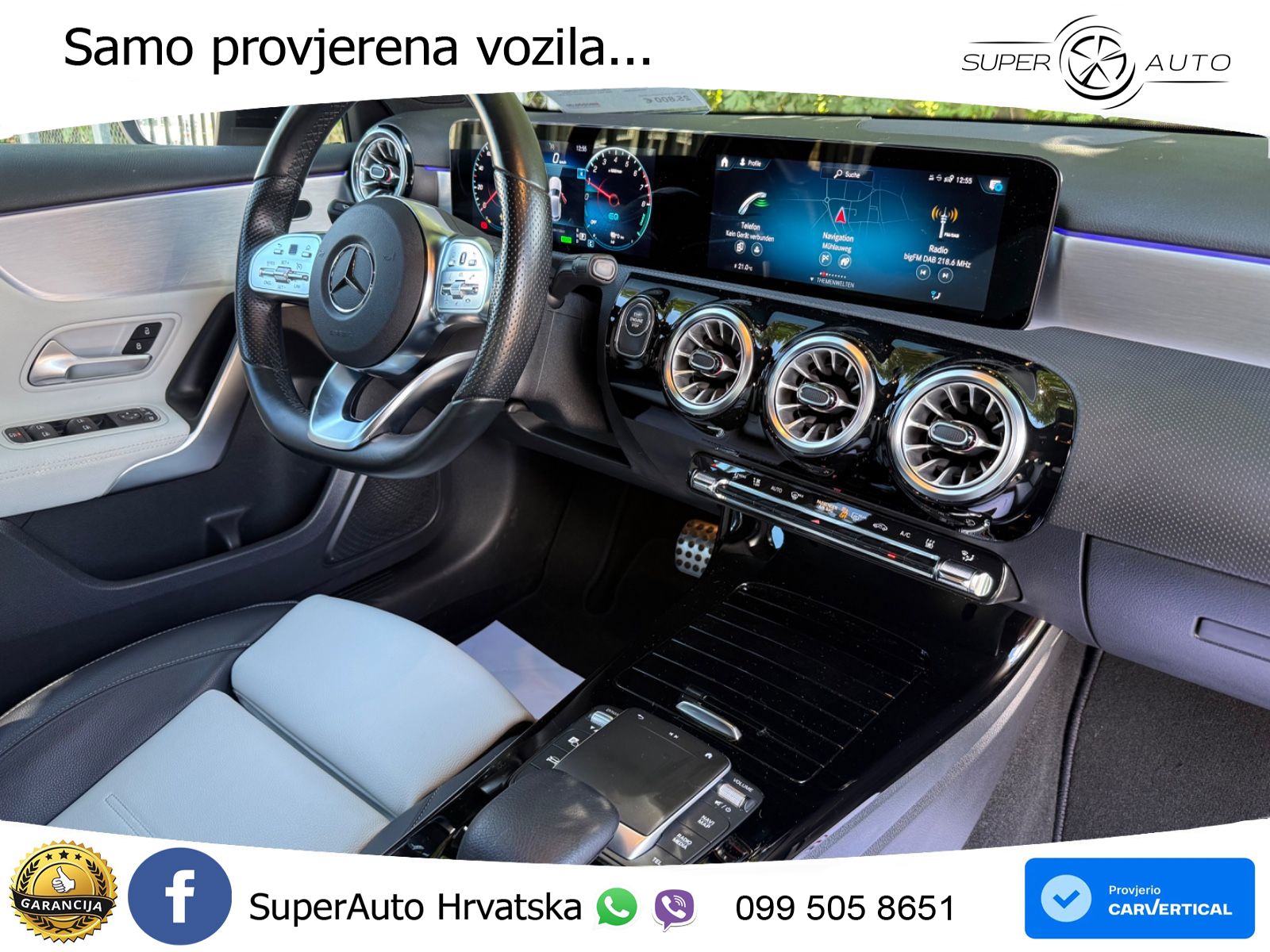 Mercedes-Benz A 250e 8G-DCT AMG LED+GR SJED+ACC