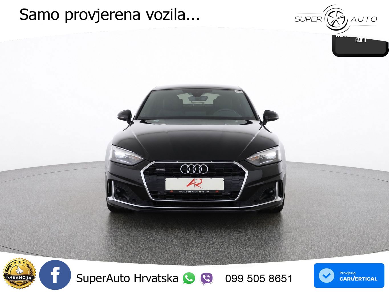 Audi A5 Sportback 40 TDI (204 KS) quattro S tronic S line LED+GR SJED+ACC
