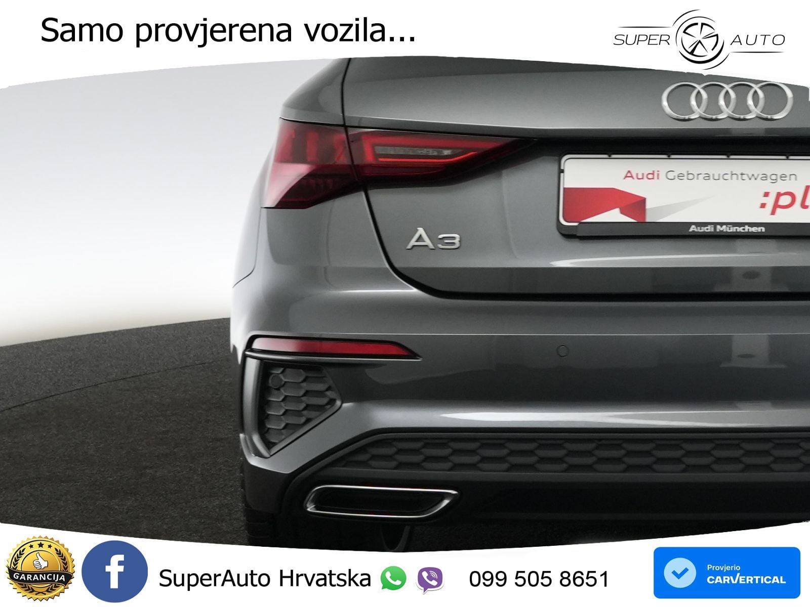 Audi A3 40 TDI (200 KS) quattro S tronic S line LED+GR SJED+ACC