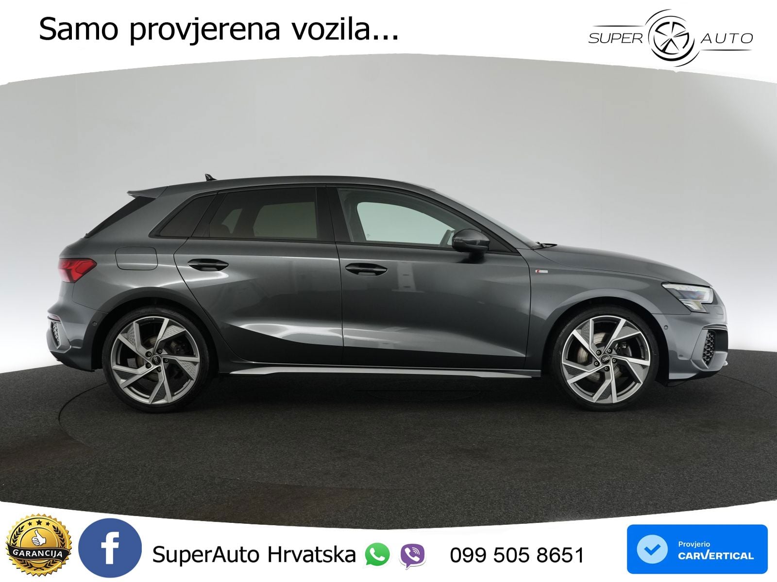 Audi A3 40 TDI (200 KS) quattro S tronic S line LED+GR SJED+ACC