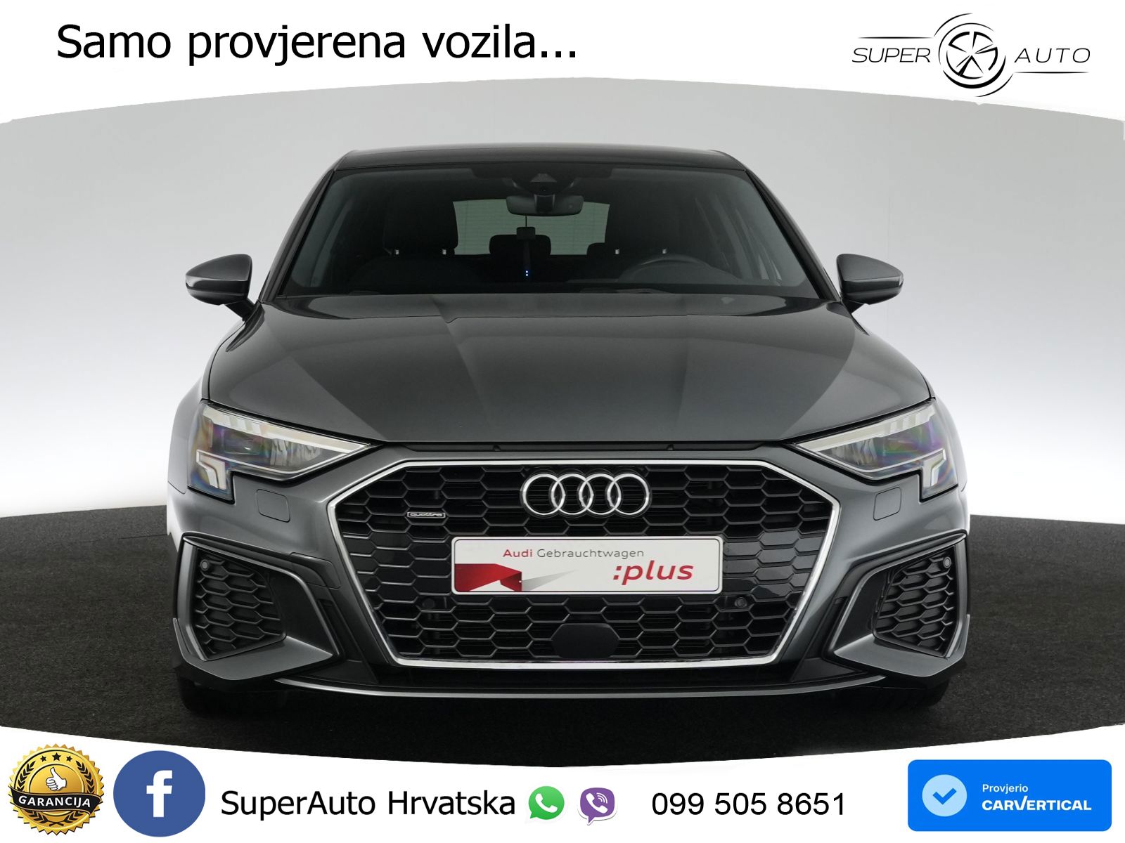 Audi A3 40 TDI (200 KS) quattro S tronic S line LED+GR SJED+ACC