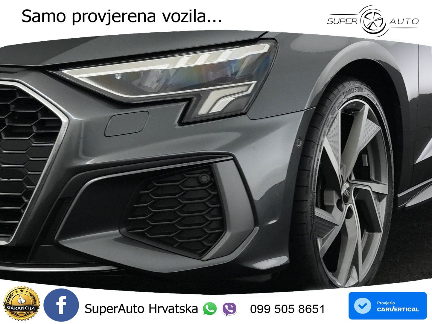 Audi A3 40 TDI (200 KS) quattro S tronic S line LED+GR SJED+ACC
