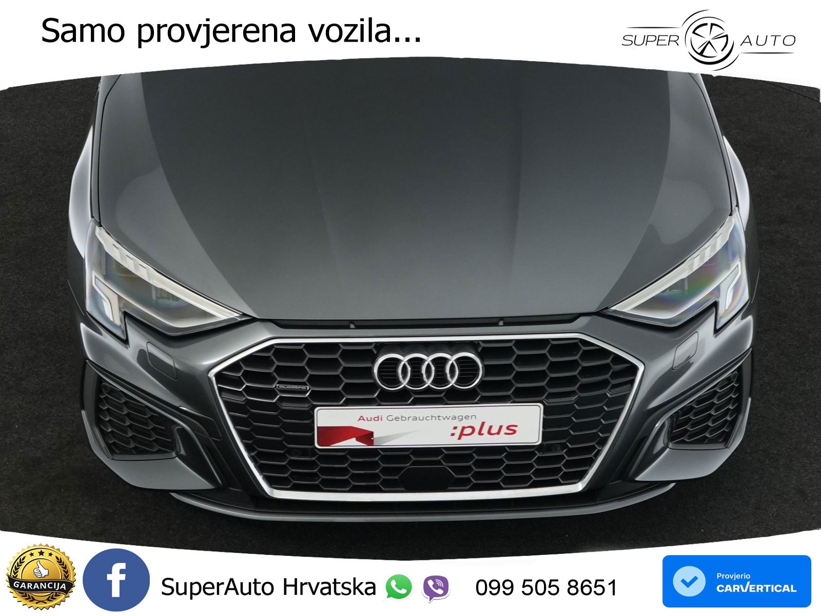 Audi A3 40 TDI (200 KS) quattro S tronic S line LED+GR SJED+ACC