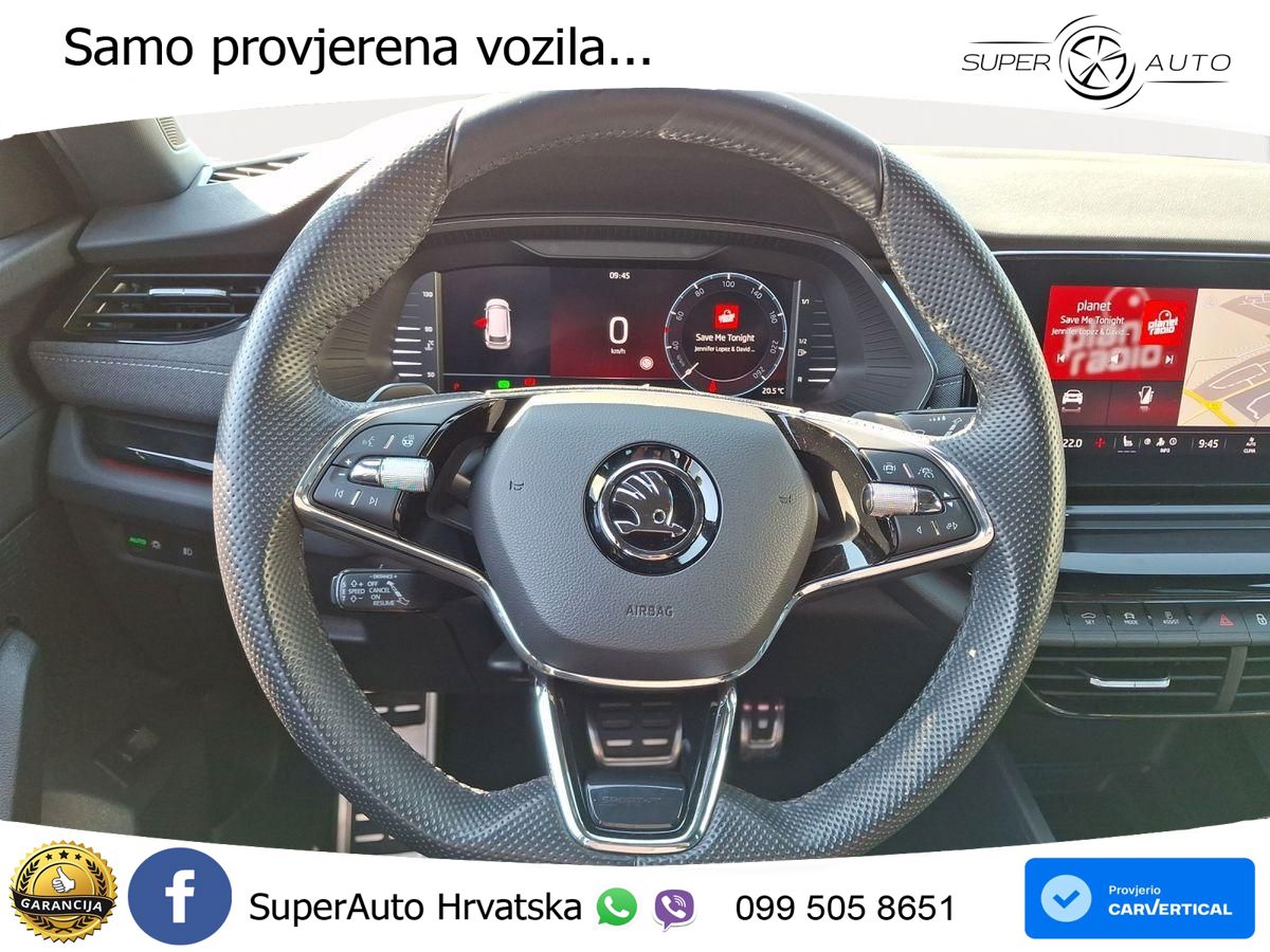 Škoda Octavia Combi 2.0 TDI (150 KS) DSG SportLine LED+GR SJED+ACC