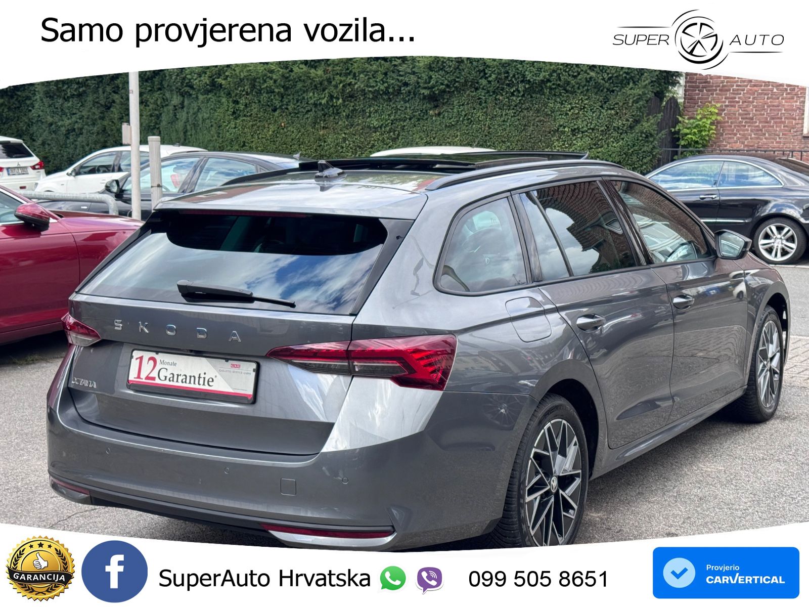 Škoda Octavia Combi 2.0 TDI (150 KS) DSG Selection LED+GR SJED+ACC