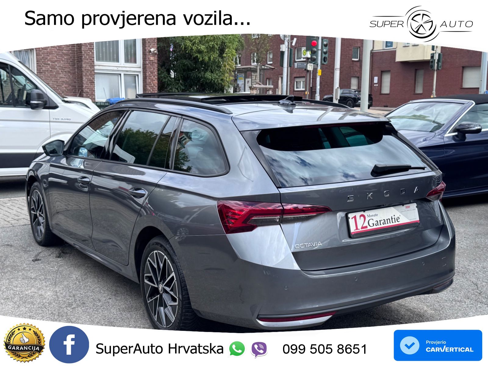 Škoda Octavia Combi 2.0 TDI (150 KS) DSG Selection LED+GR SJED+ACC