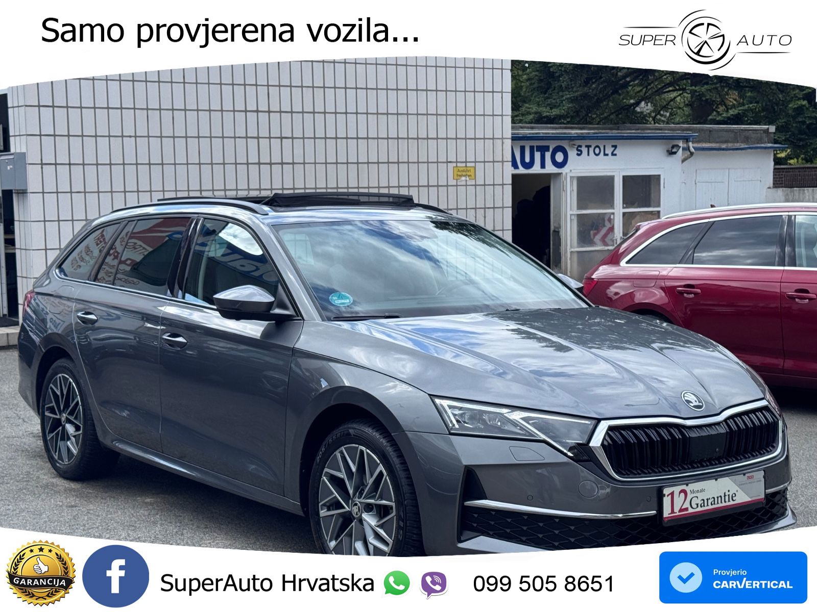 Škoda Octavia Combi 2.0 TDI (150 KS) DSG Selection LED+GR SJED+ACC