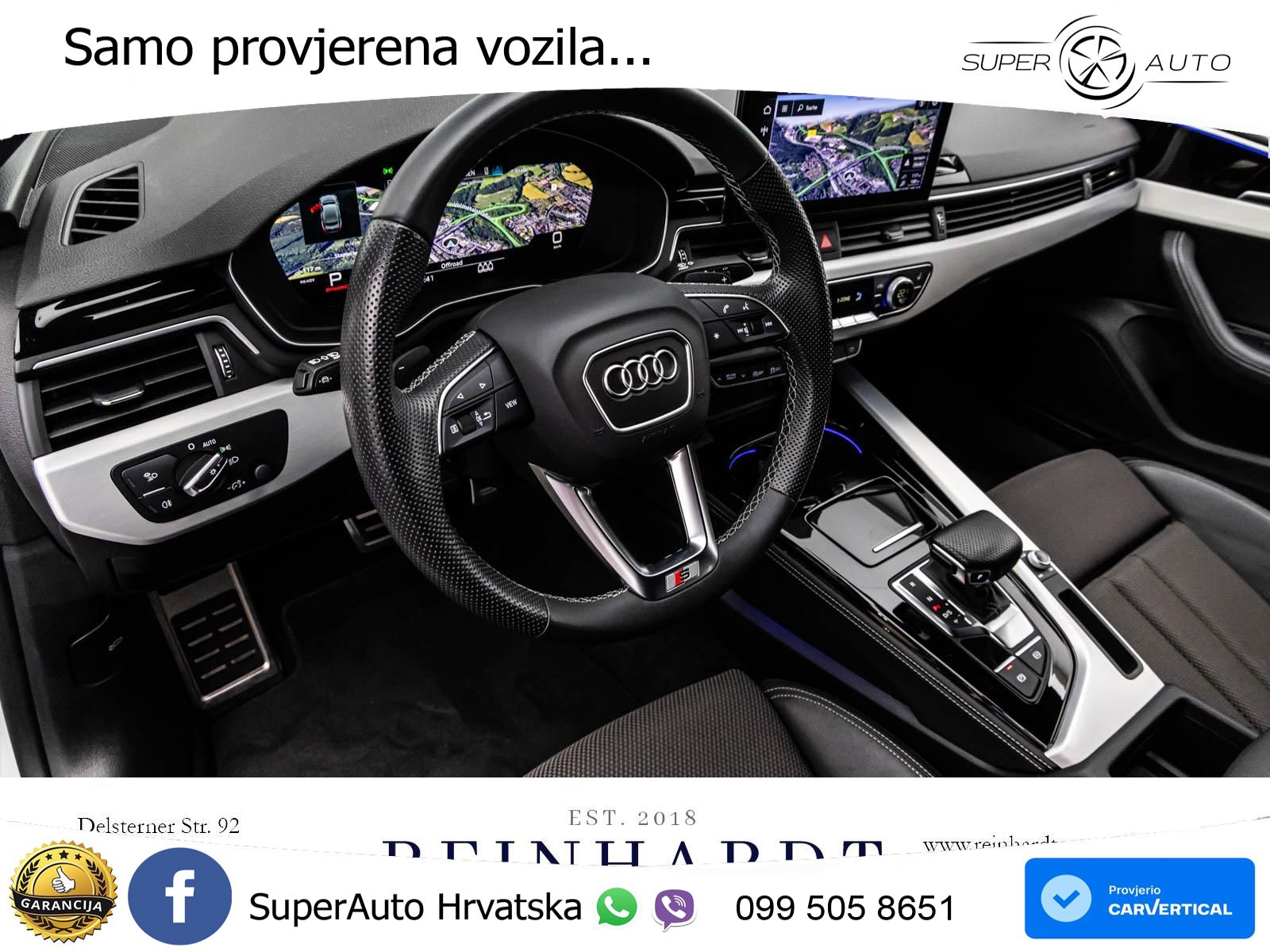 Audi A5 Sportback 40 TDI (204 KS) S tronic 2x S line MATRIX+GR SJED+KAM