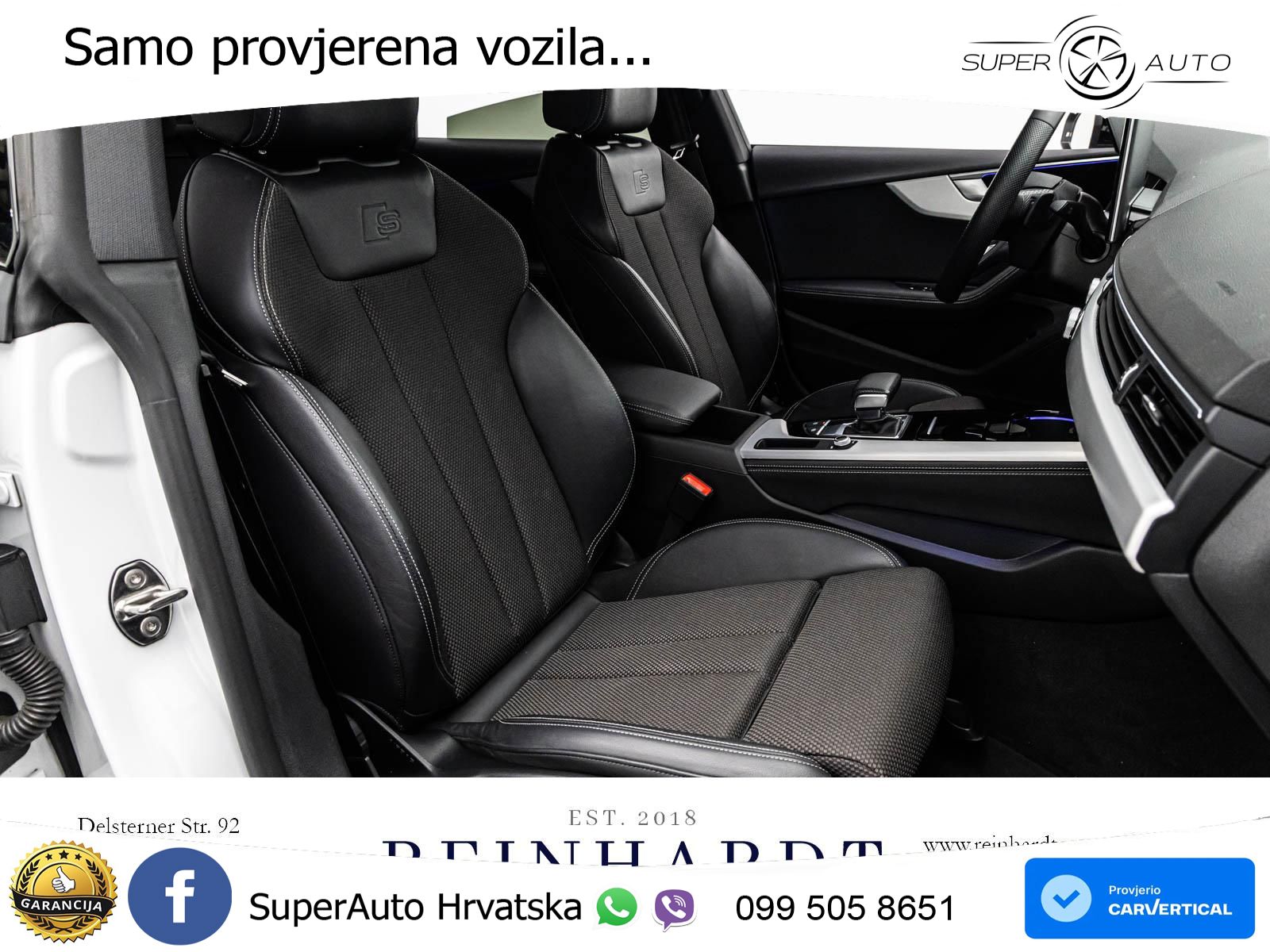 Audi A5 Sportback 40 TDI (204 KS) S tronic 2x S line MATRIX+GR SJED+KAM