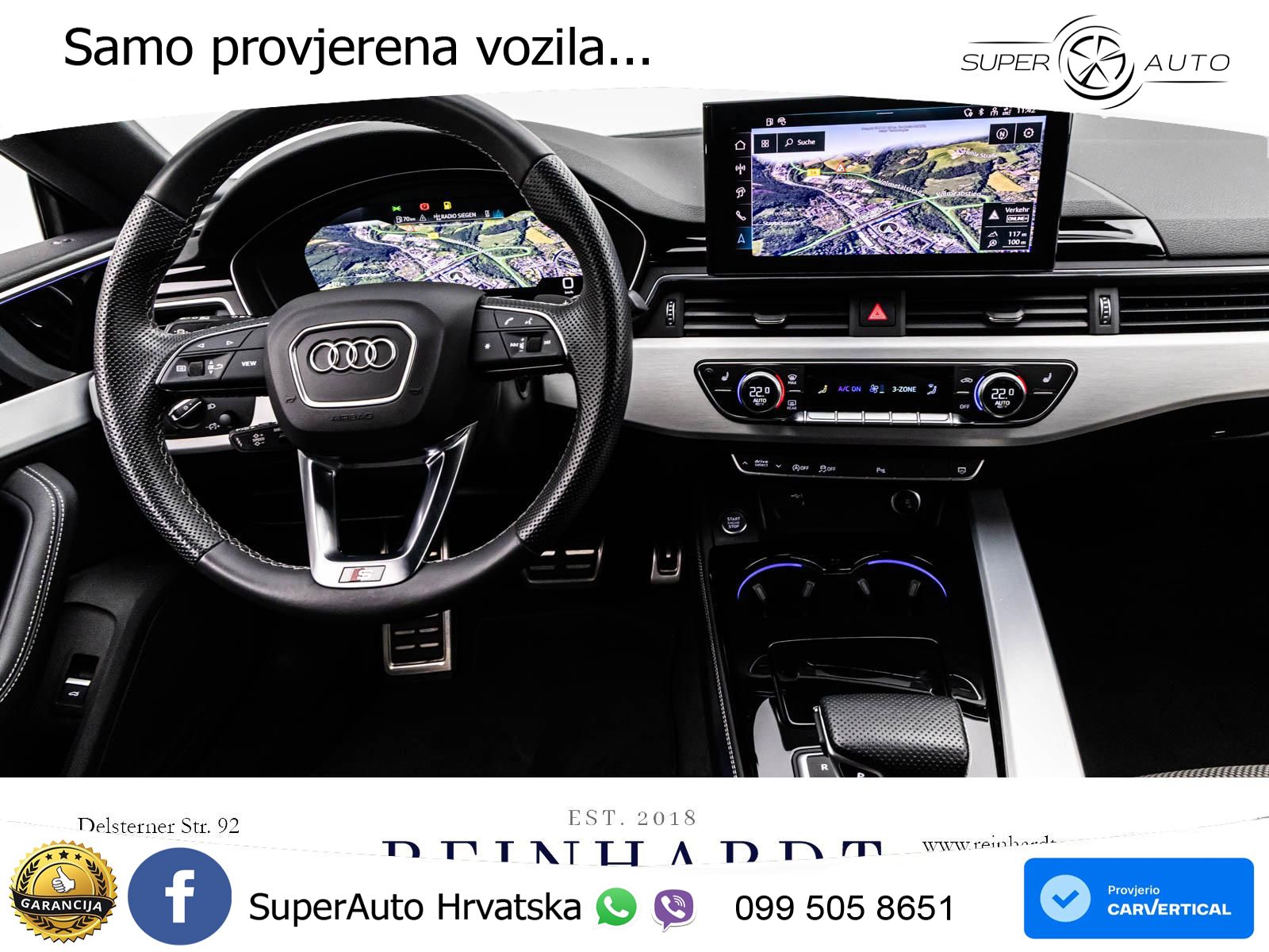 Audi A5 Sportback 40 TDI (204 KS) S tronic 2x S line MATRIX+GR SJED+KAM