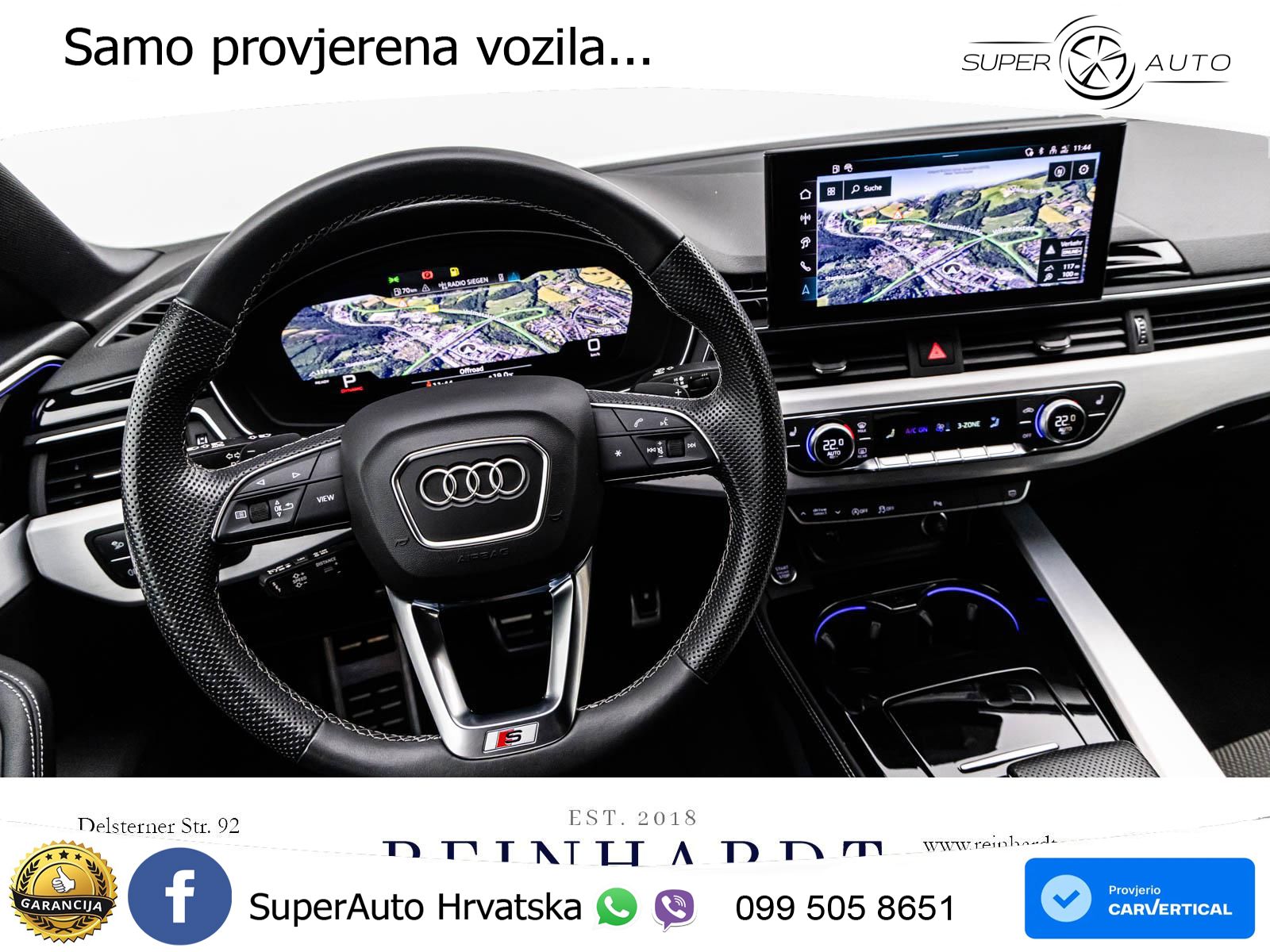 Audi A5 Sportback 40 TDI (204 KS) S tronic 2x S line MATRIX+GR SJED+KAM
