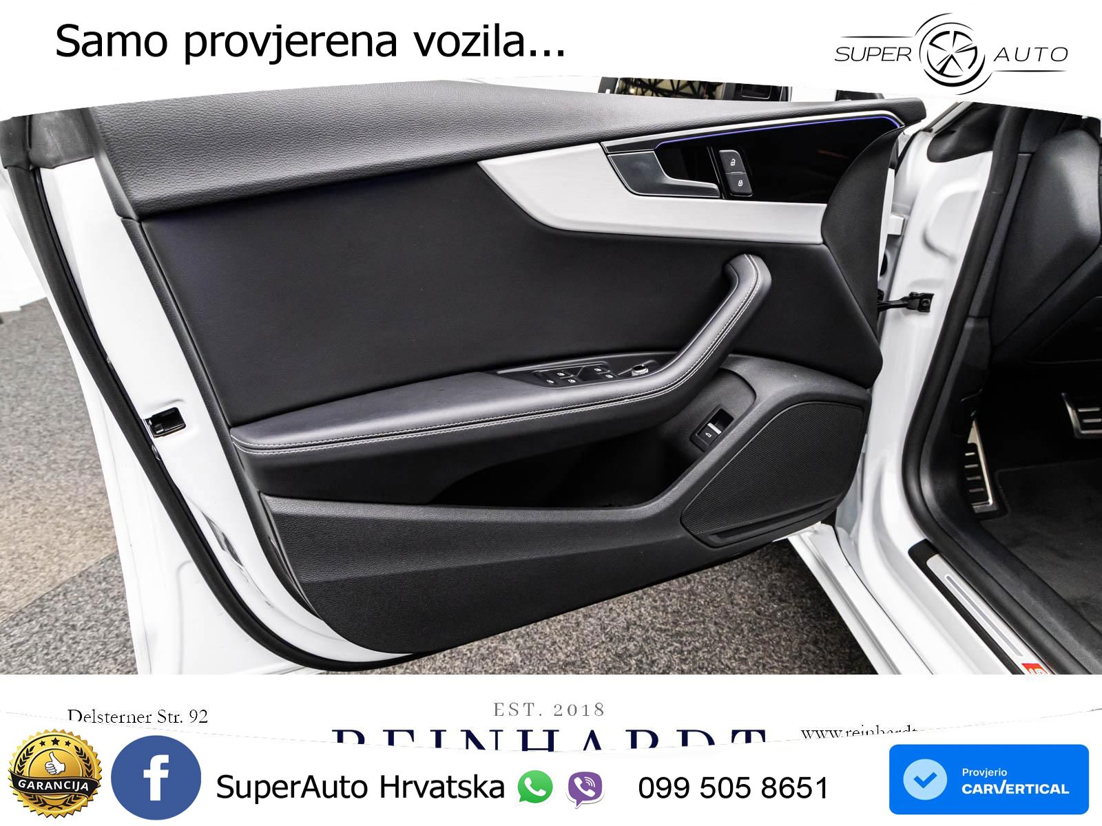 Audi A5 Sportback 40 TDI (204 KS) S tronic 2x S line MATRIX+GR SJED+KAM