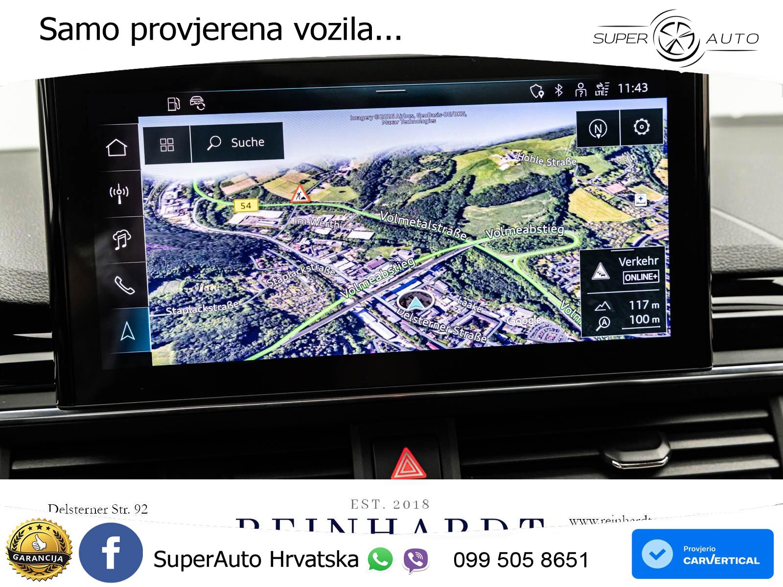 Audi A5 Sportback 40 TDI (204 KS) S tronic 2x S line MATRIX+GR SJED+KAM