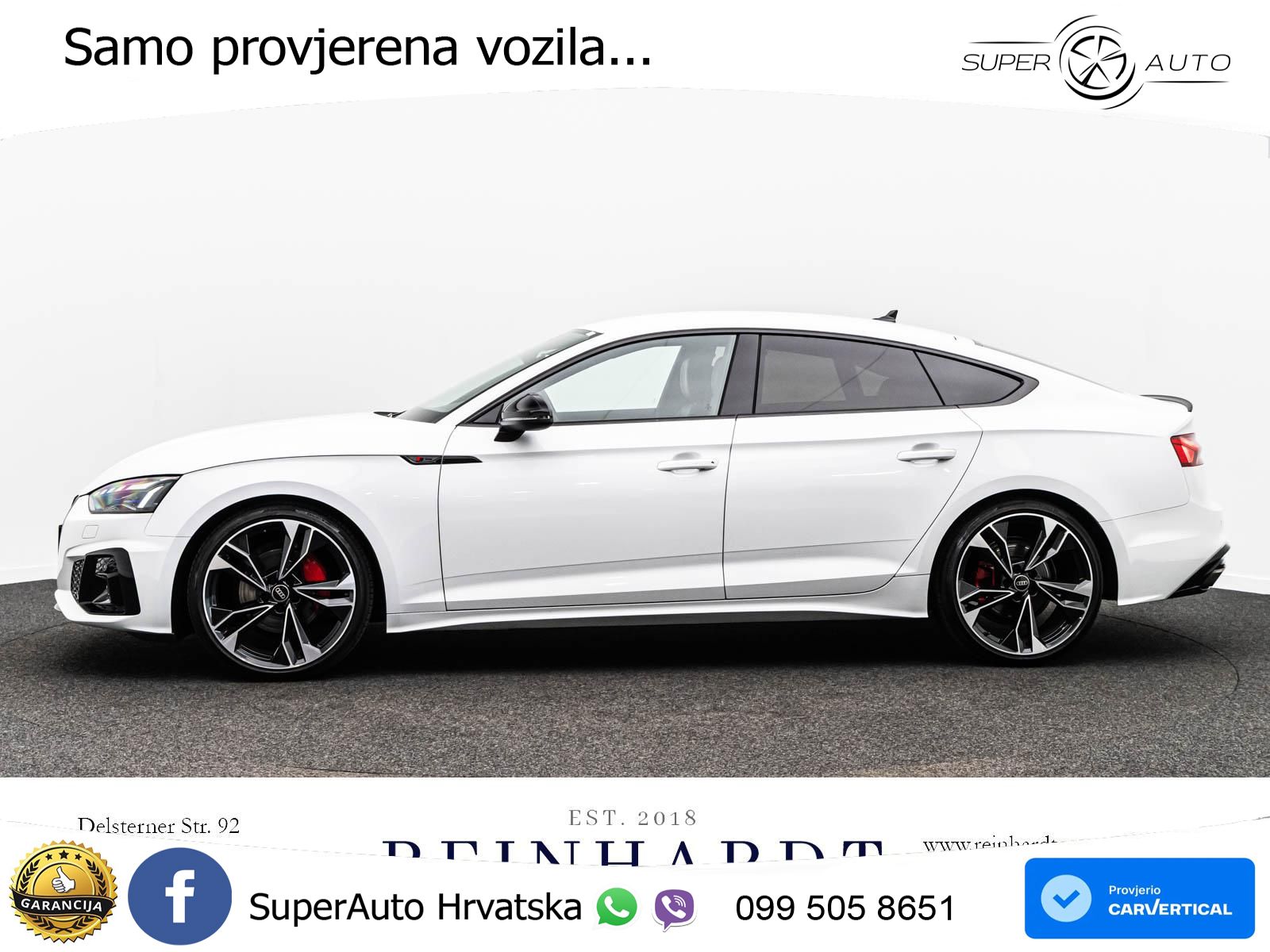 Audi A5 Sportback 40 TDI (204 KS) S tronic 2x S line MATRIX+GR SJED+KAM