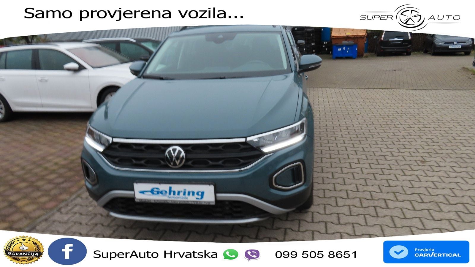 Volkswagen T-Roc 1.5 TSI (150 KS) DSG LED+GR SJED+ACC