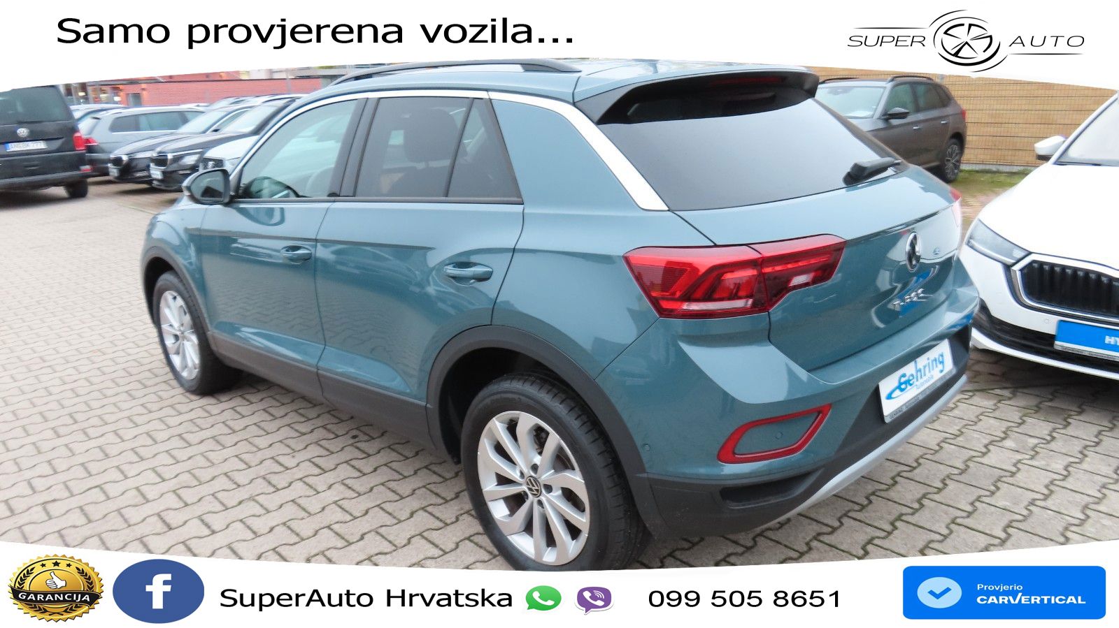 Volkswagen T-Roc 1.5 TSI (150 KS) DSG LED+GR SJED+ACC