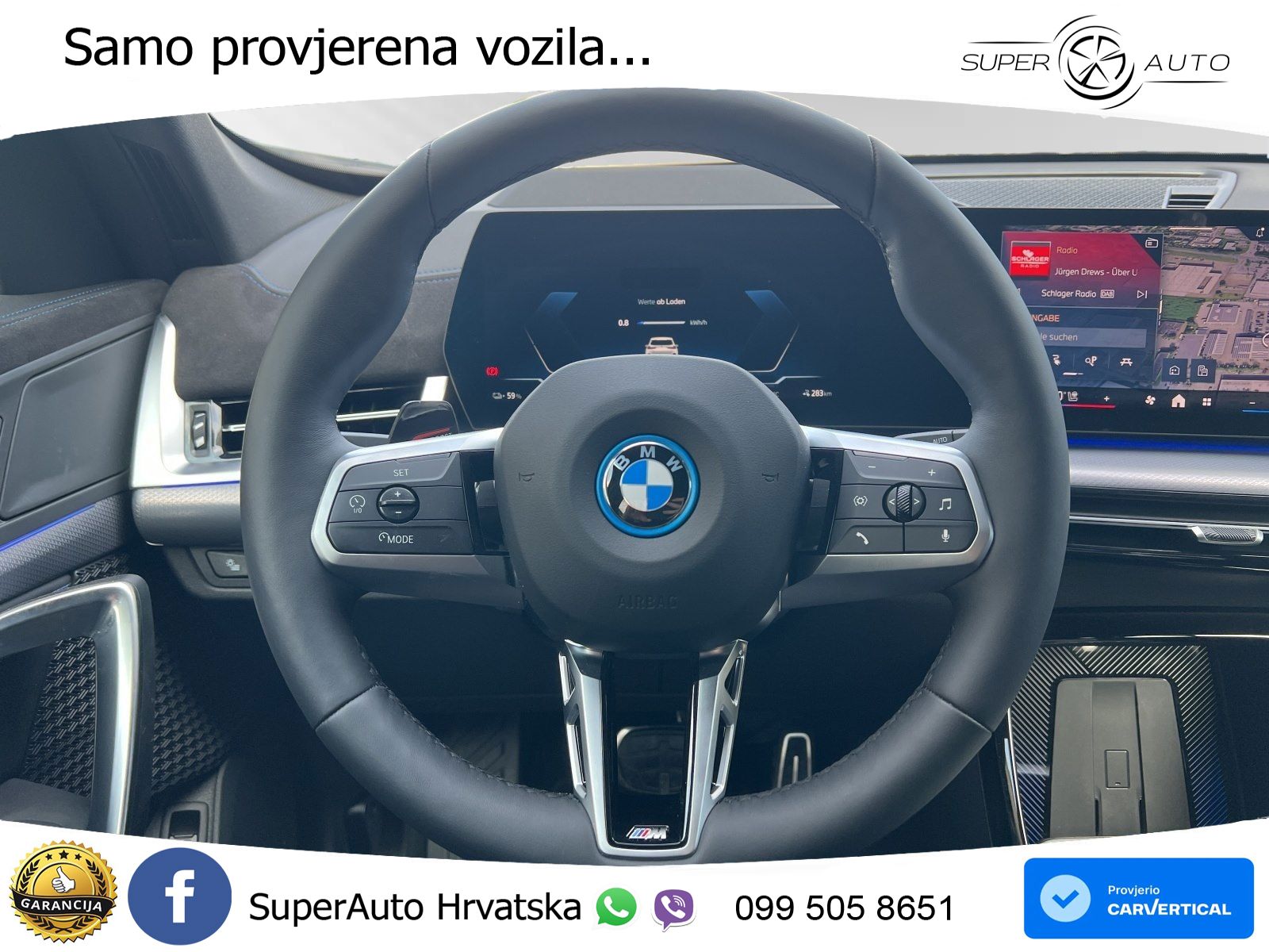 BMW iX1 66.5 kWh (204 KS) eDrive20 M Sport LED+GR SJED+ACC