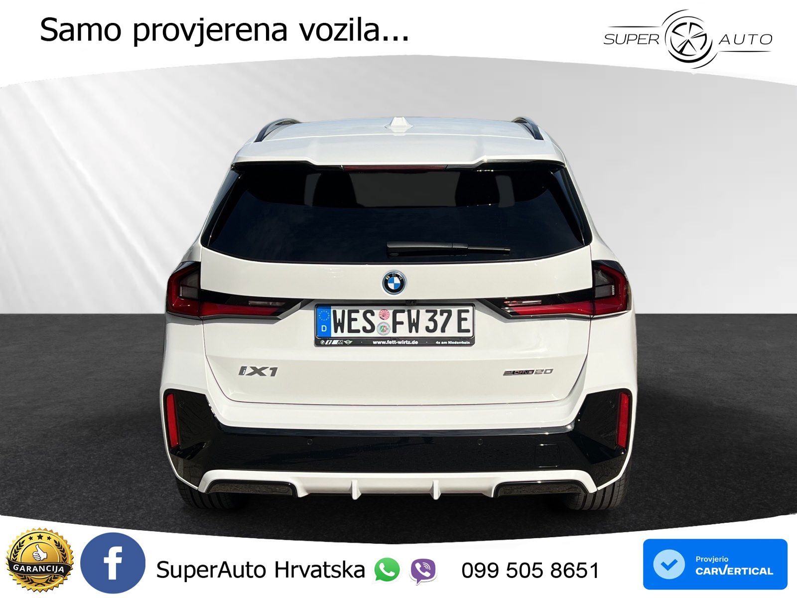 BMW iX1 66.5 kWh (204 KS) eDrive20 M Sport LED+GR SJED+ACC