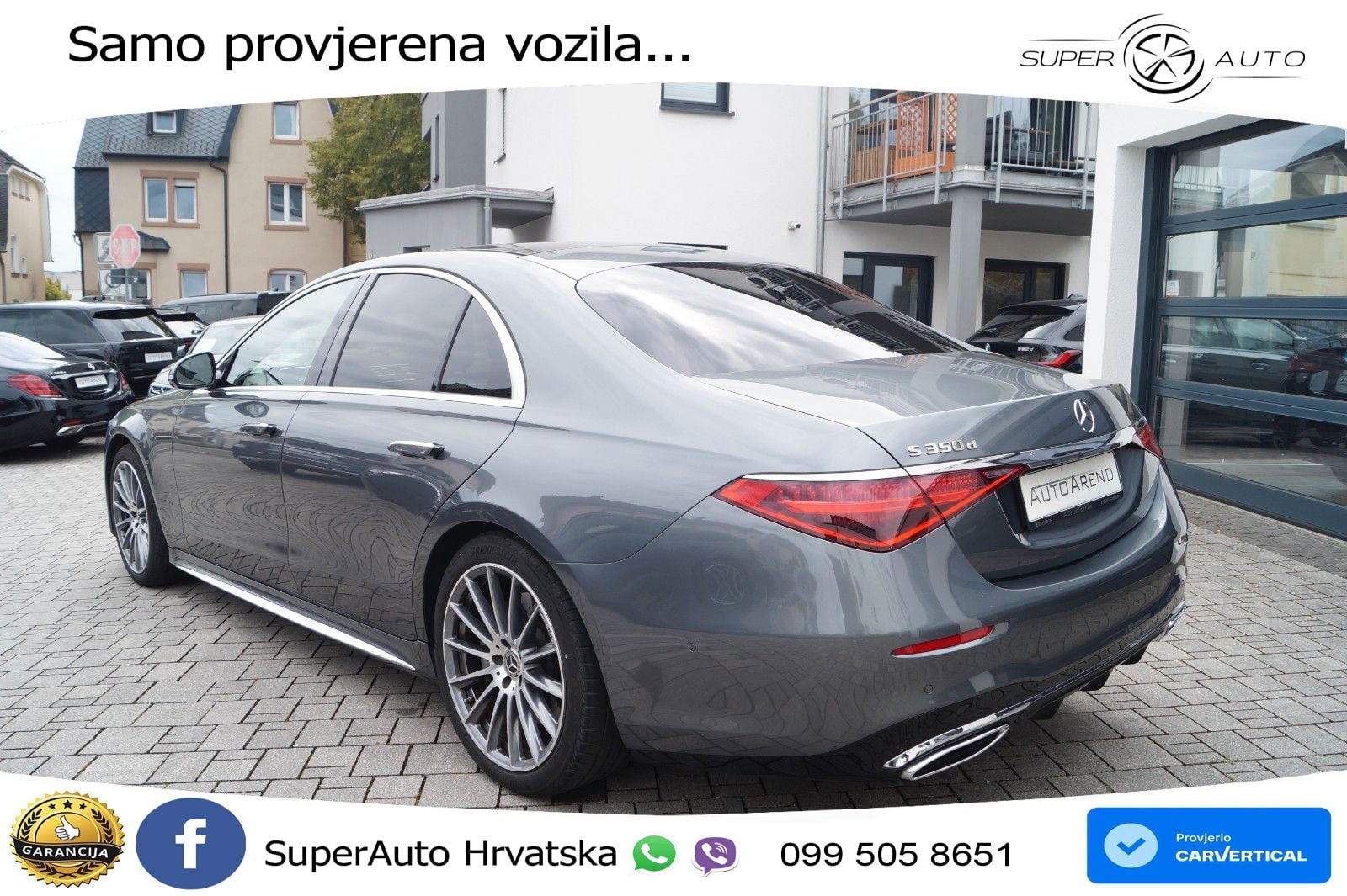 Mercedes S 350d (313 KS) EQ Boost 9G-TRONIC AMG LED+GR SJED+ACC