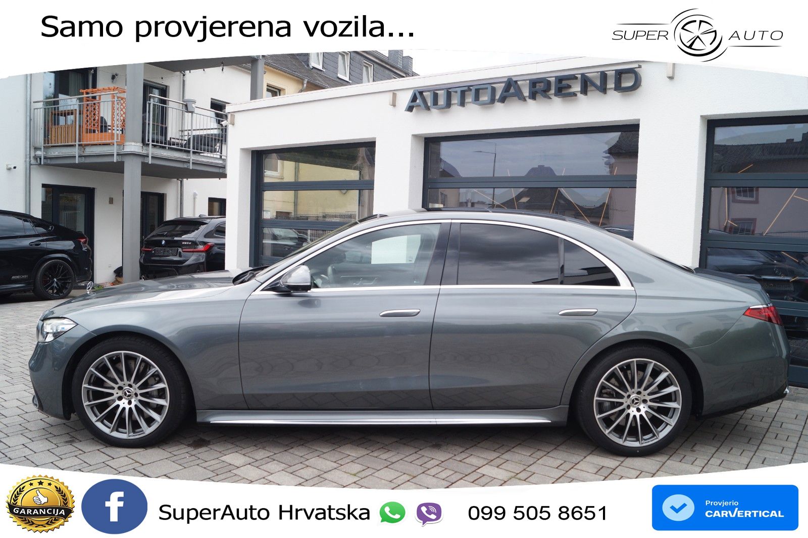 Mercedes S 350d (313 KS) EQ Boost 9G-TRONIC AMG LED+GR SJED+ACC