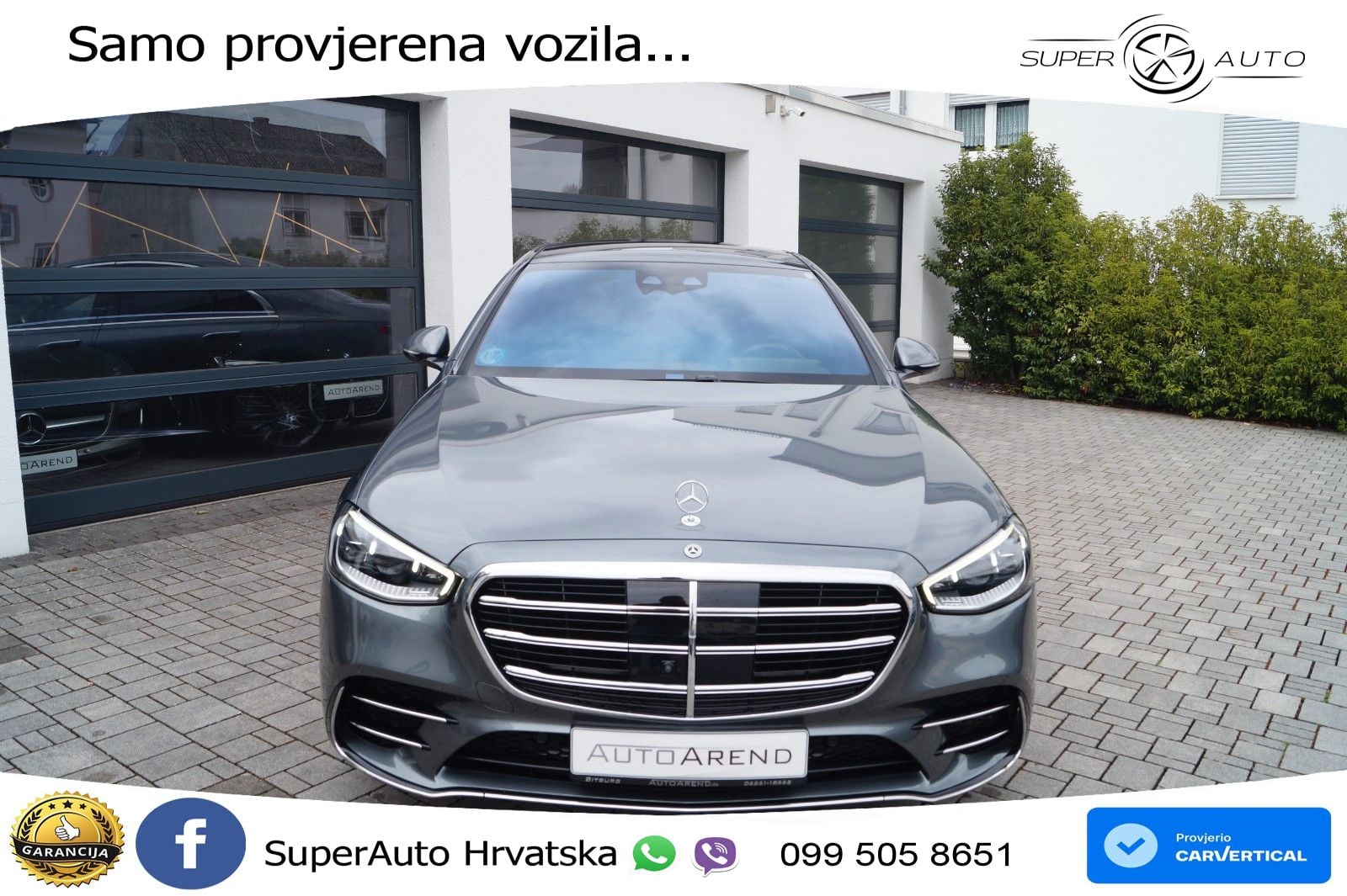 Mercedes S 350d (313 KS) EQ Boost 9G-TRONIC AMG LED+GR SJED+ACC