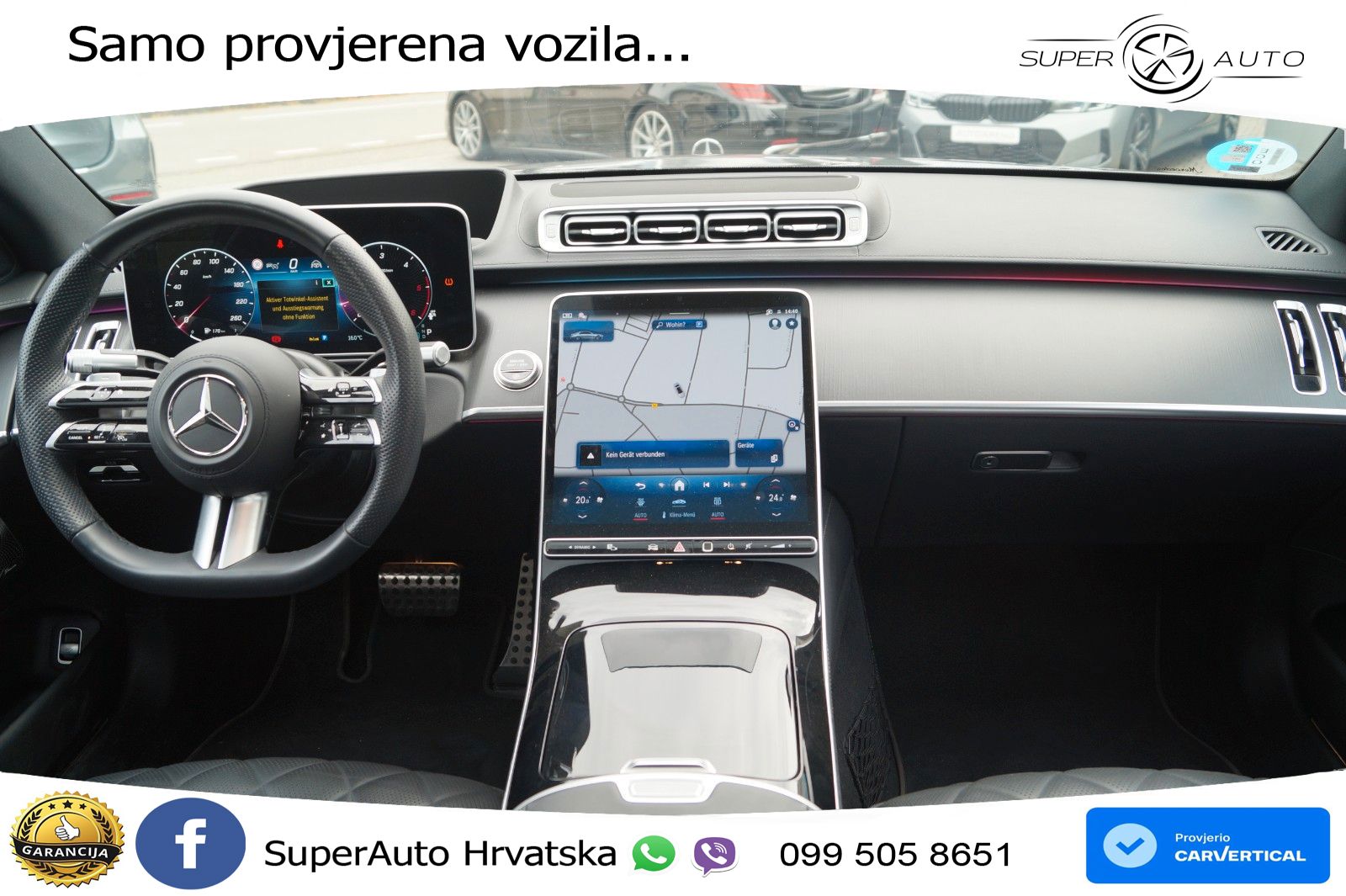 Mercedes S 350d (313 KS) EQ Boost 9G-TRONIC AMG LED+GR SJED+ACC