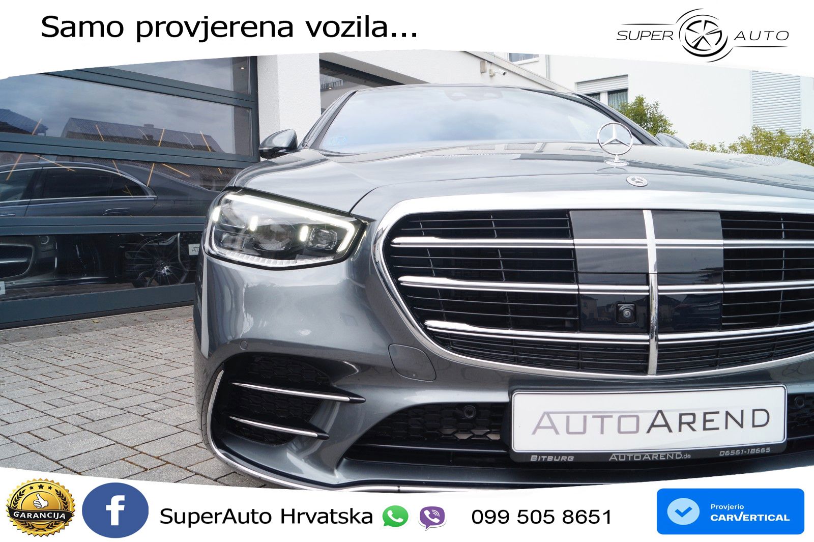 Mercedes S 350d (313 KS) EQ Boost 9G-TRONIC AMG LED+GR SJED+ACC