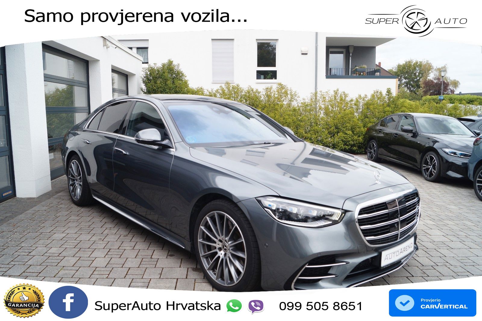 Mercedes S 350d (313 KS) EQ Boost 9G-TRONIC AMG LED+GR SJED+ACC