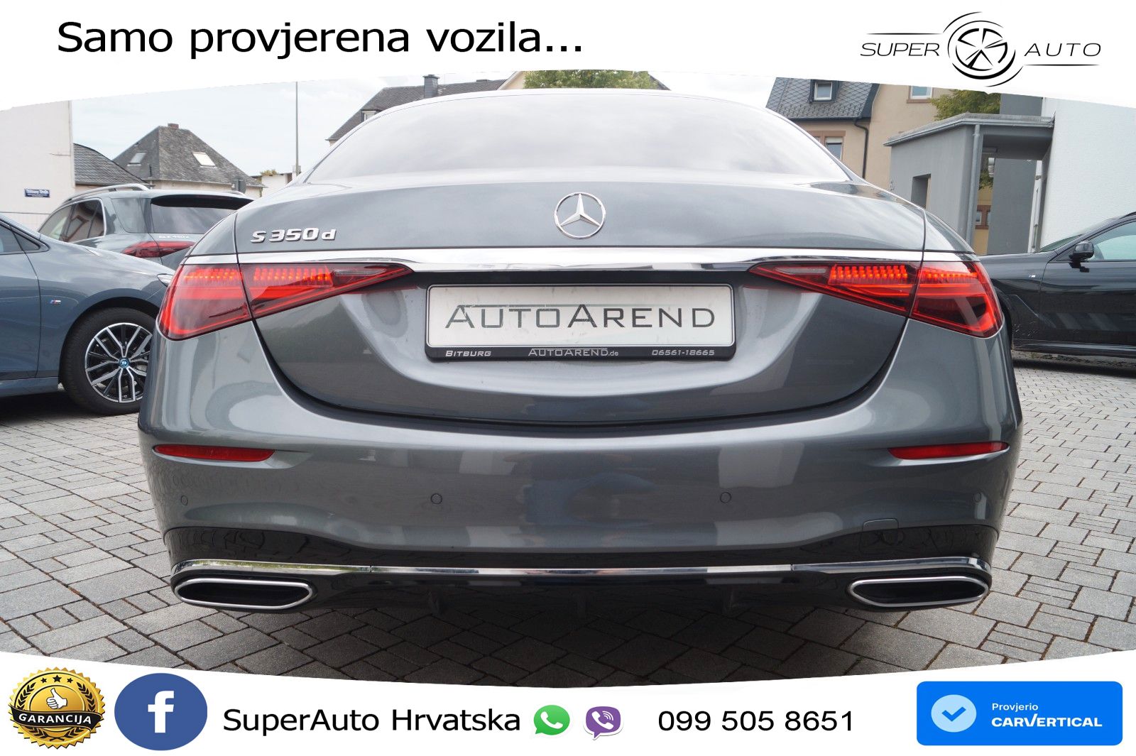 Mercedes S 350d (313 KS) EQ Boost 9G-TRONIC AMG LED+GR SJED+ACC