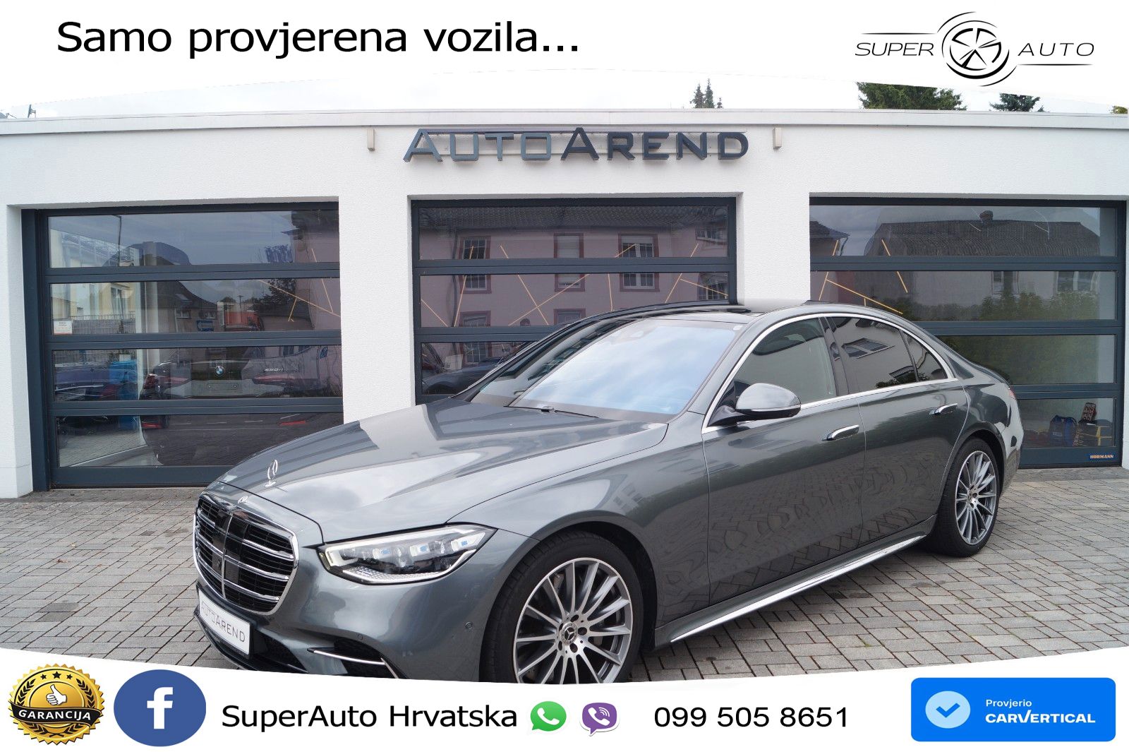 Mercedes S 350d (313 KS) EQ Boost 9G-TRONIC AMG LED+GR SJED+ACC