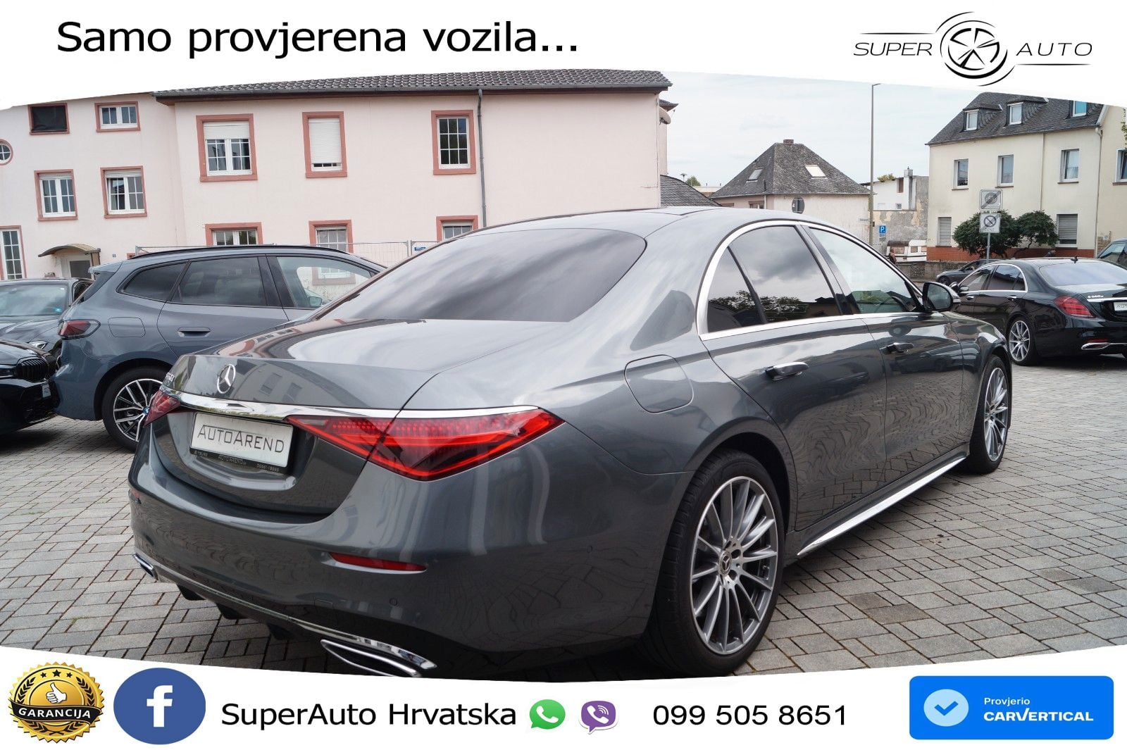 Mercedes S 350d (313 KS) EQ Boost 9G-TRONIC AMG LED+GR SJED+ACC