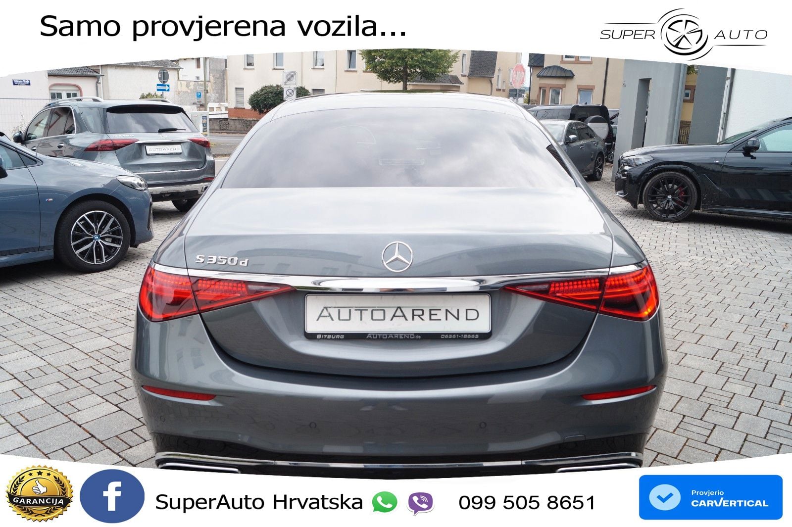 Mercedes S 350d (313 KS) EQ Boost 9G-TRONIC AMG LED+GR SJED+ACC