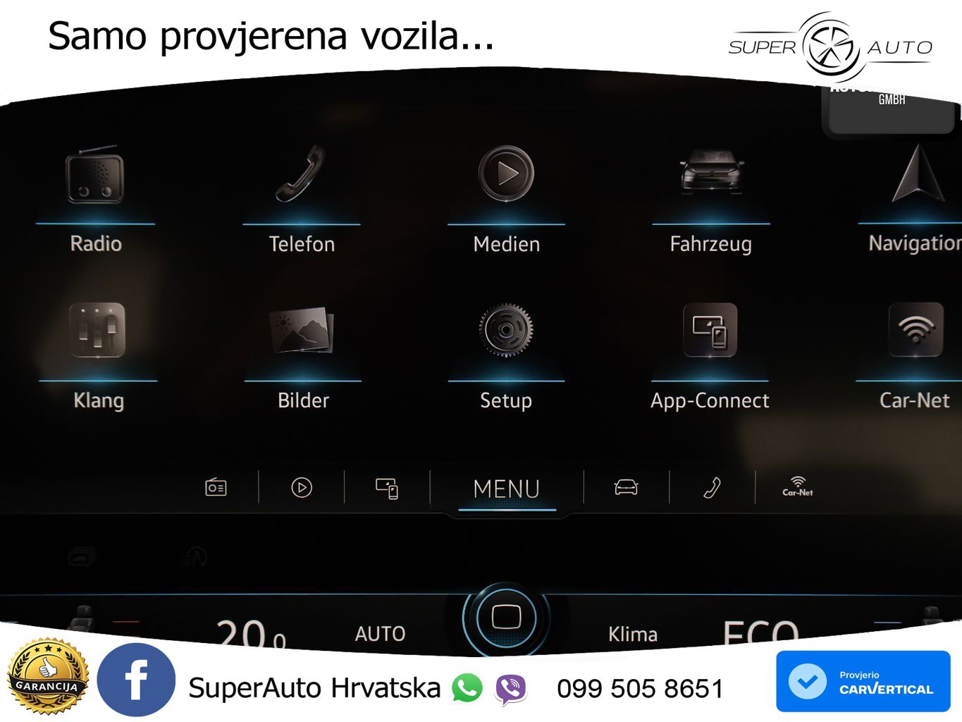 Volkswagen Touareg 3.0 V6 TDI (231 KS) 4MOTION Tiptronic R-Line ZRAČNI+ACC+GR SJED+KAM+PANO
