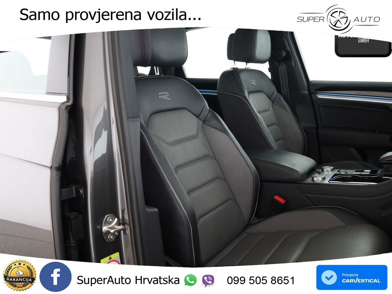Volkswagen Touareg 3.0 V6 TDI (231 KS) 4MOTION Tiptronic R-Line ZRAČNI+ACC+GR SJED+KAM+PANO