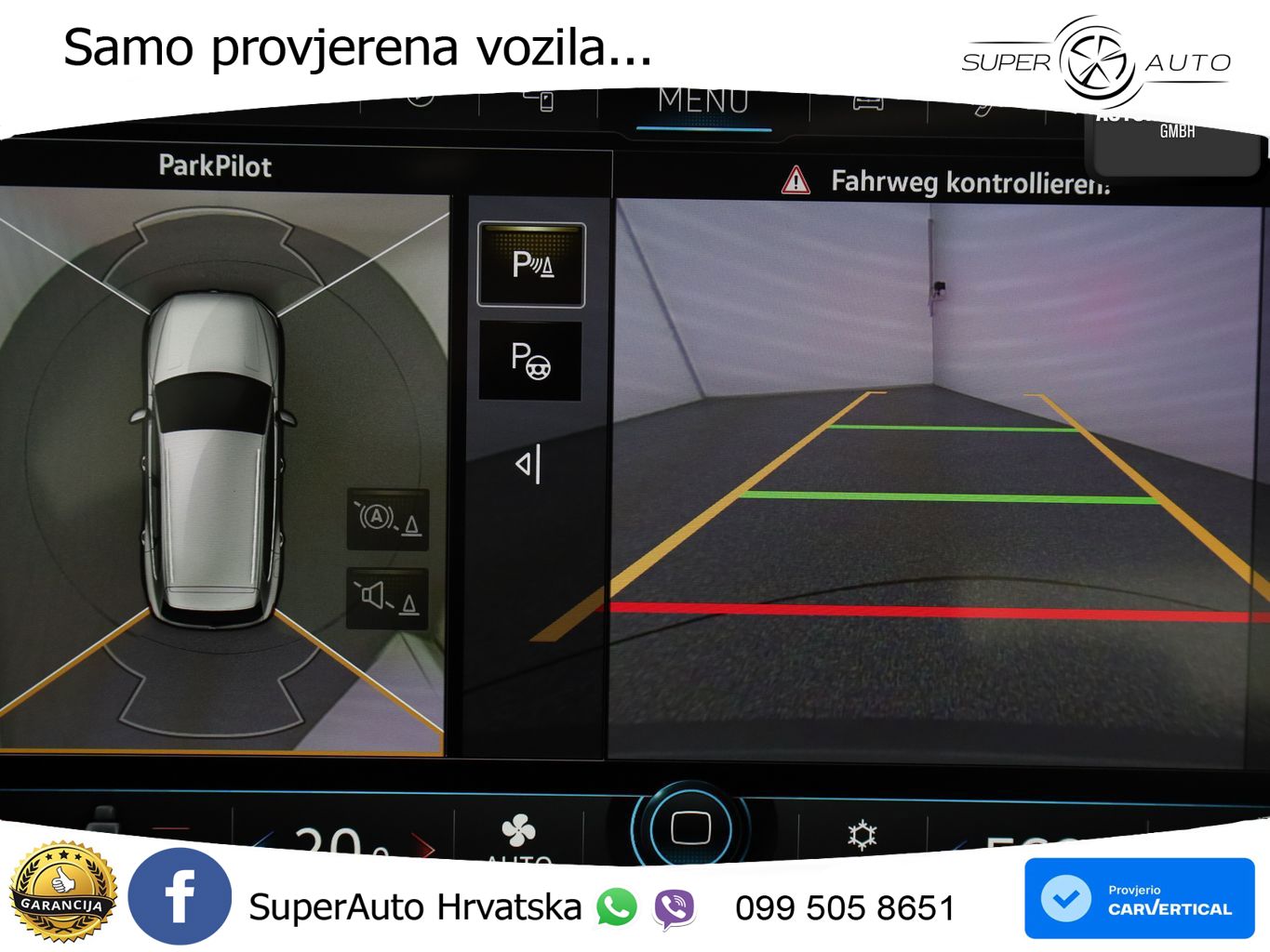 Volkswagen Touareg 3.0 V6 TDI (231 KS) 4MOTION Tiptronic R-Line ZRAČNI+ACC+GR SJED+KAM+PANO