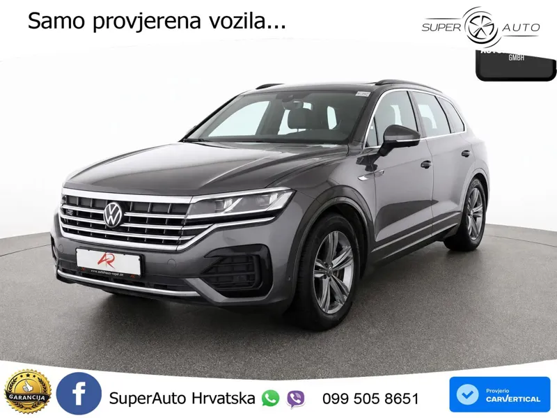 Volkswagen Touareg 3.0 V6 TDI (231 KS) 4MOTION Tiptronic R-Line ZRAČNI+ACC+GR SJED+KAM+PANO