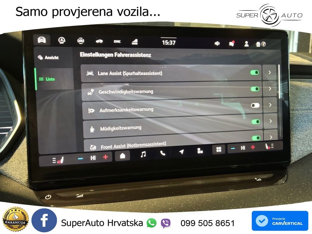 Škoda Octavia Combi 1.5 TSI (150 KS) DSG Selection MATRIX+GR SJED+KAM