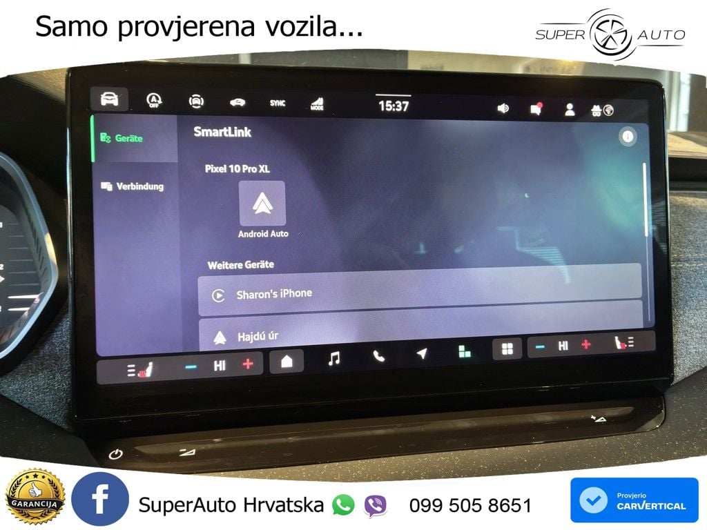 Škoda Octavia Combi 1.5 TSI (150 KS) DSG Selection MATRIX+GR SJED+KAM