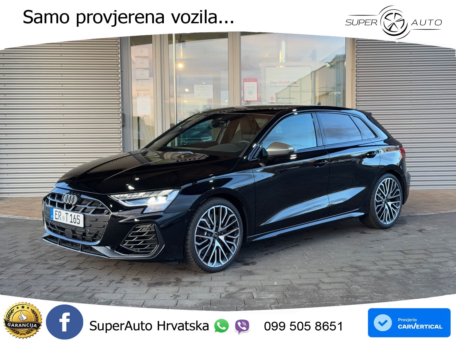 Audi S3 2.0 TFSI (333 KS) quattro S tronic MATRIX+GR SJED+KAM