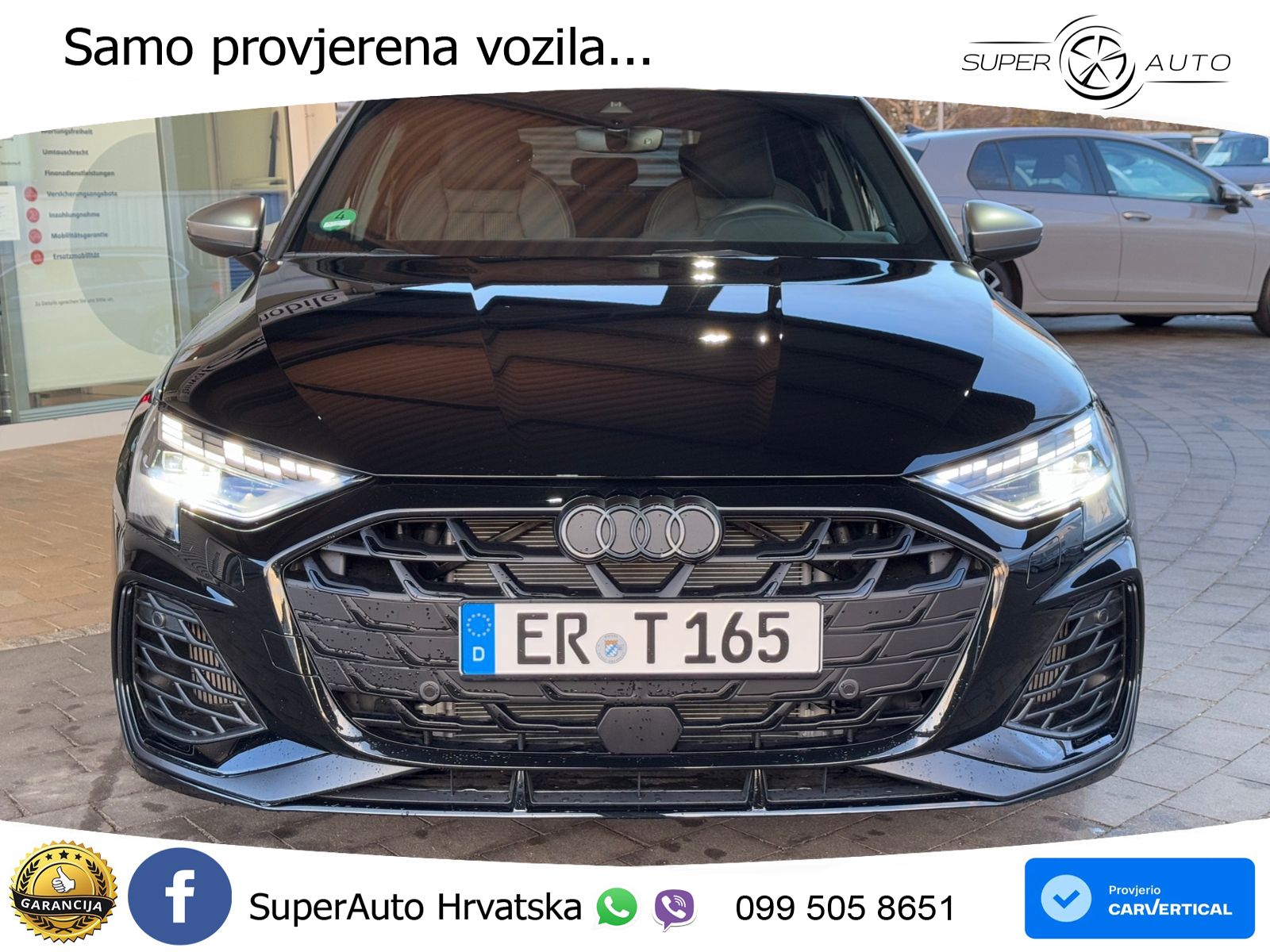 Audi S3 2.0 TFSI (333 KS) quattro S tronic MATRIX+GR SJED+KAM