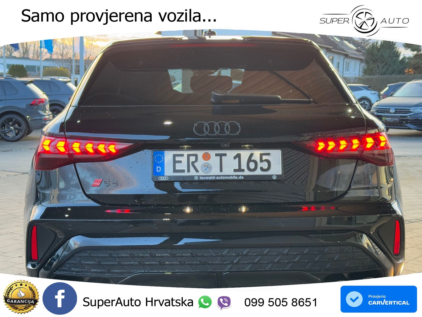 Audi S3 2.0 TFSI (333 KS) quattro S tronic MATRIX+GR SJED+KAM