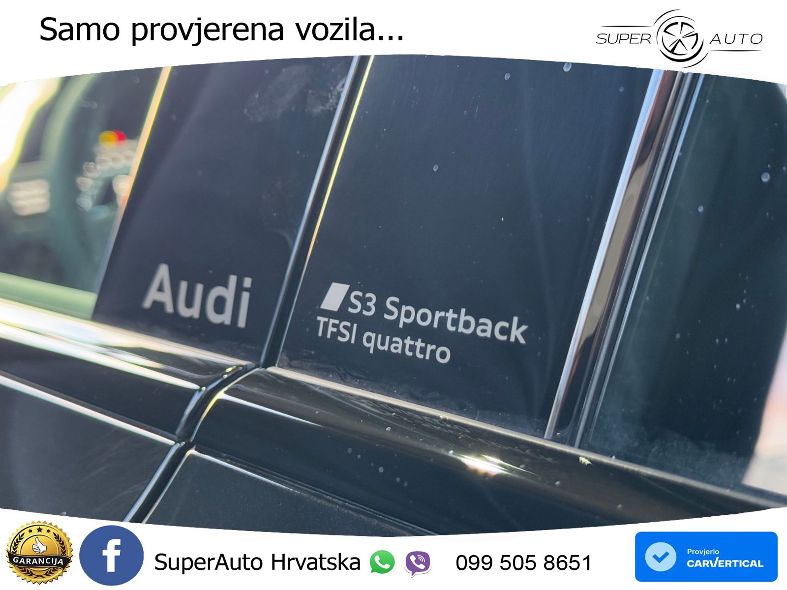Audi S3 2.0 TFSI (333 KS) quattro S tronic MATRIX+GR SJED+KAM