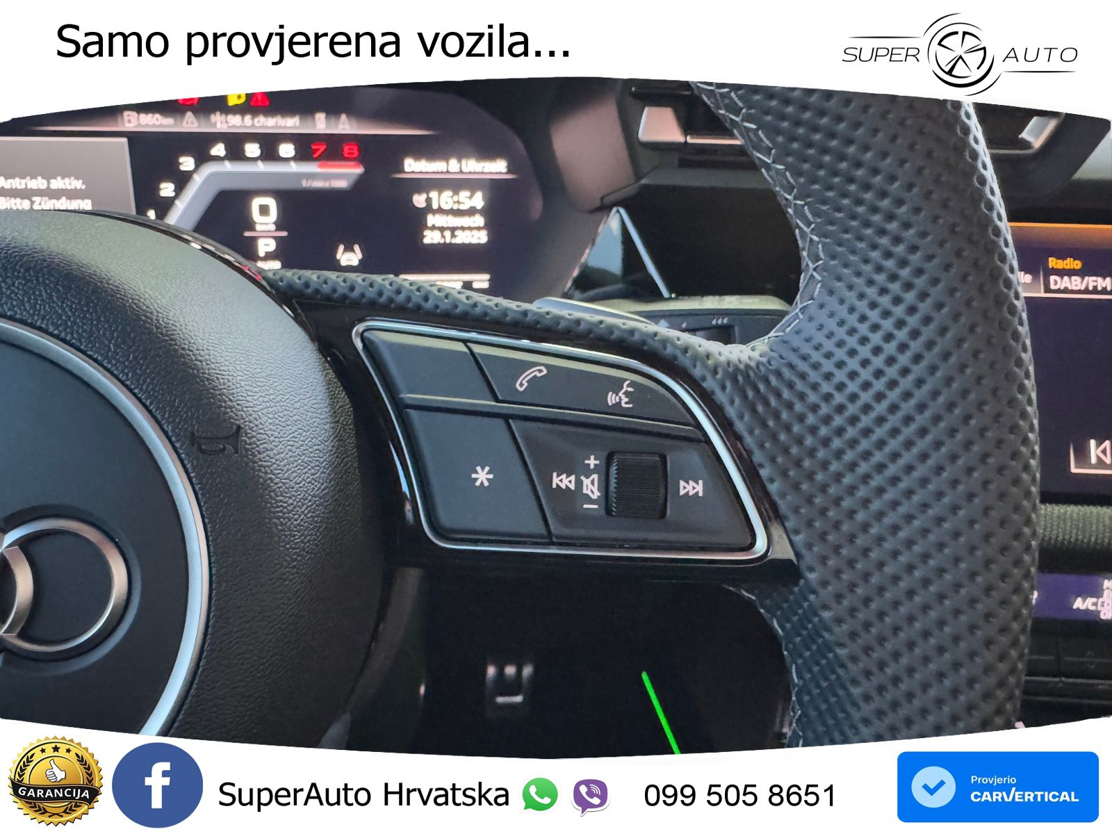 Audi S3 2.0 TFSI (333 KS) quattro S tronic MATRIX+GR SJED+KAM
