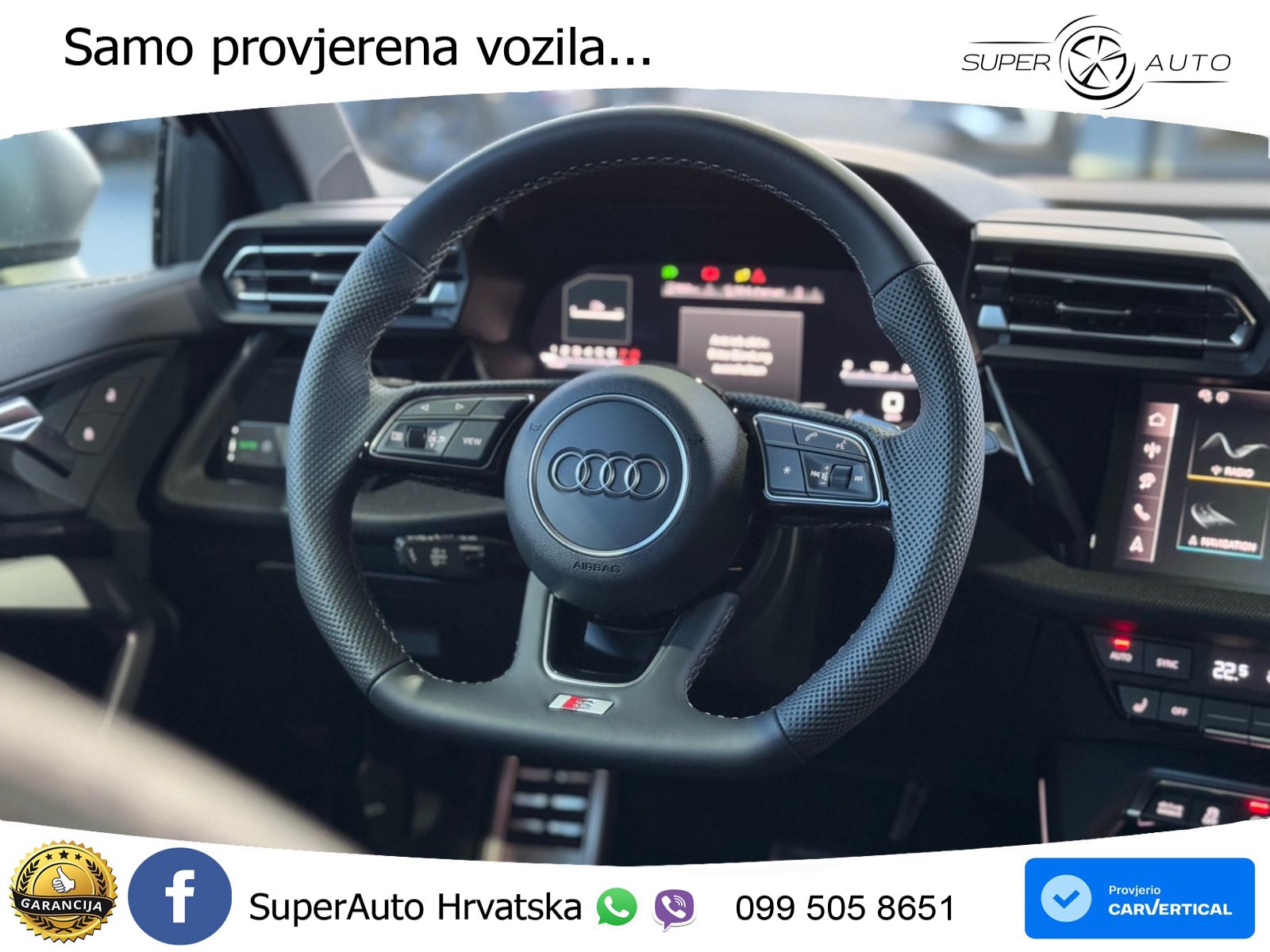 Audi S3 2.0 TFSI (333 KS) quattro S tronic MATRIX+GR SJED+KAM