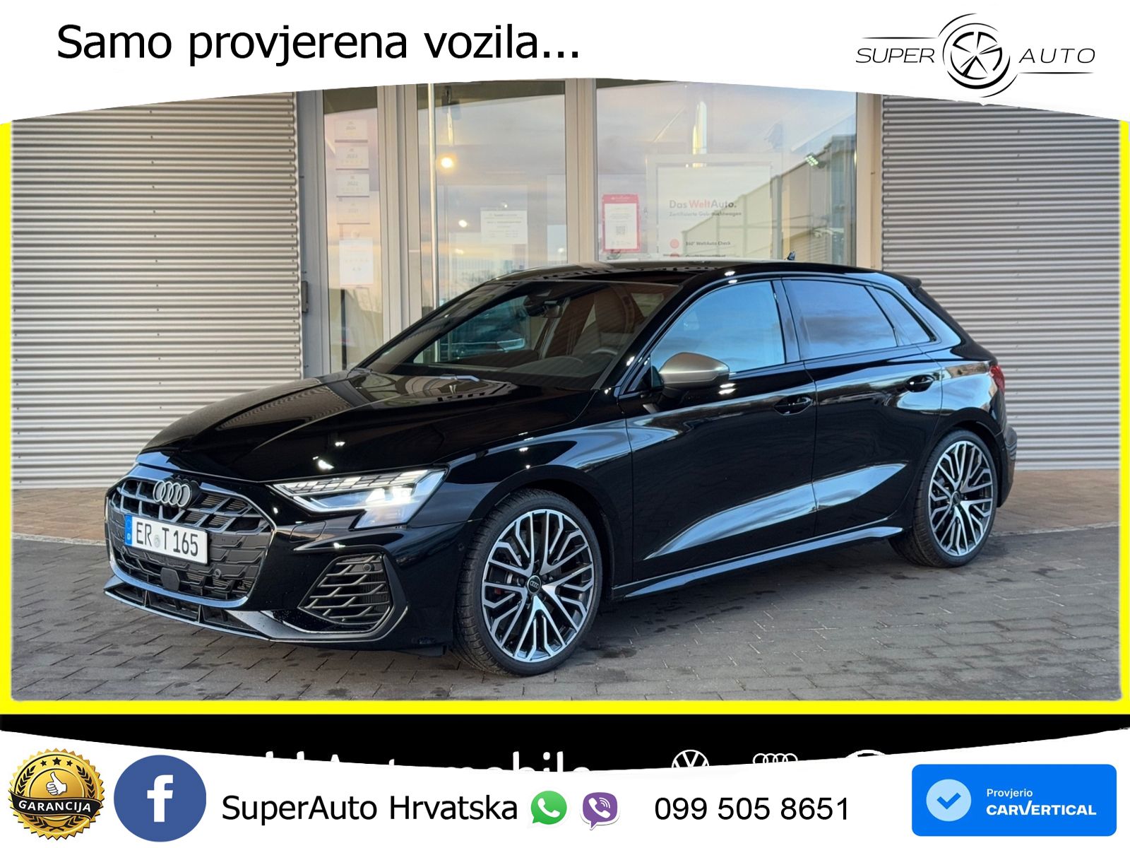 Audi S3 2.0 TFSI (333 KS) quattro S tronic MATRIX+GR SJED+KAM