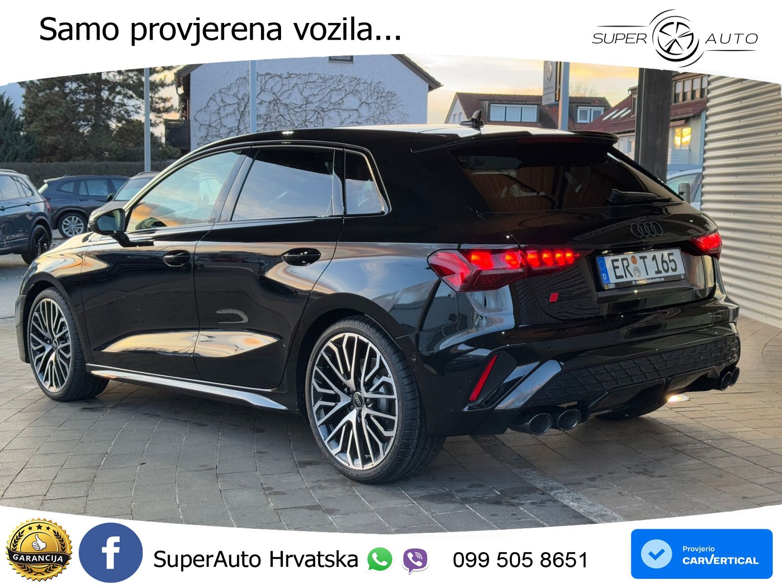 Audi S3 2.0 TFSI (333 KS) quattro S tronic MATRIX+GR SJED+KAM