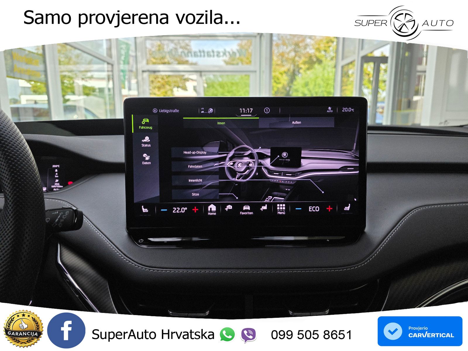 Škoda Enyaq iV 80x 82 kWh (265 KS) AWD SportLine LED+GR SJED+ACC