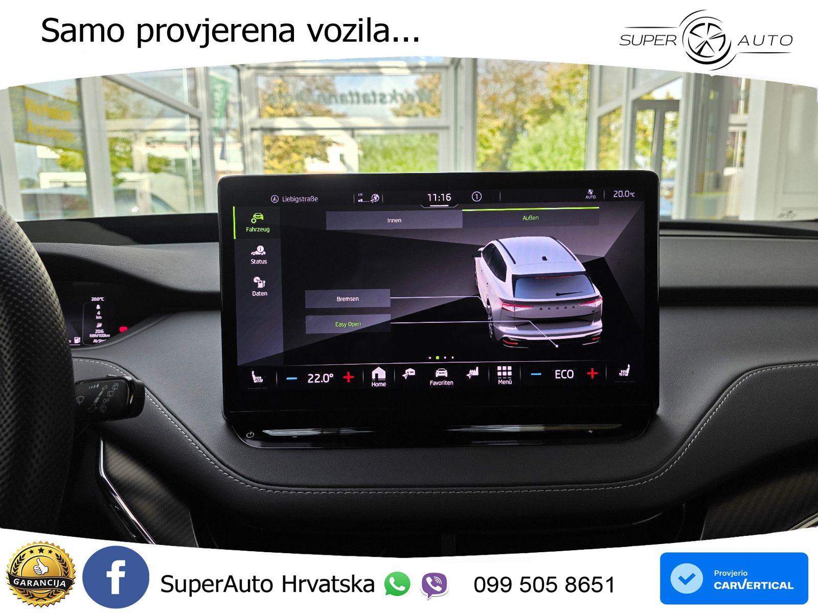 Škoda Enyaq iV 80x 82 kWh (265 KS) AWD SportLine LED+GR SJED+ACC