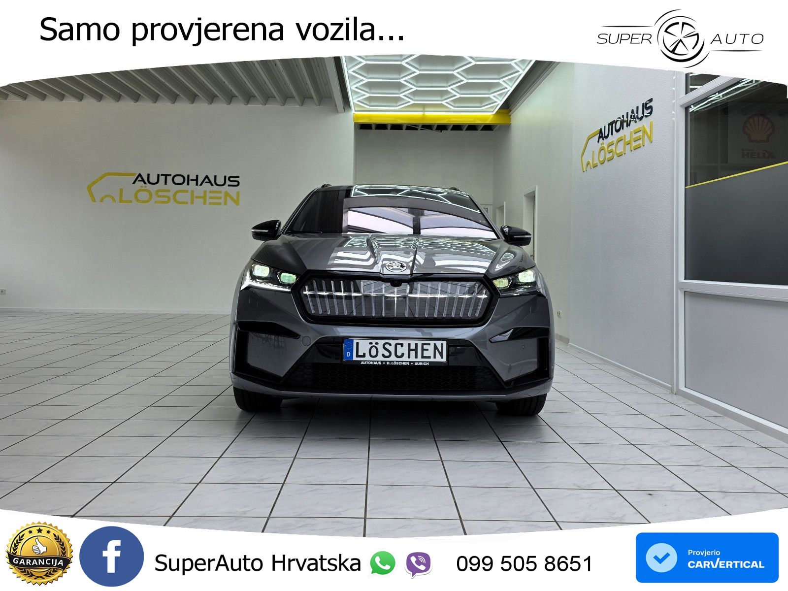 Škoda Enyaq iV 80x 82 kWh (265 KS) AWD SportLine LED+GR SJED+ACC