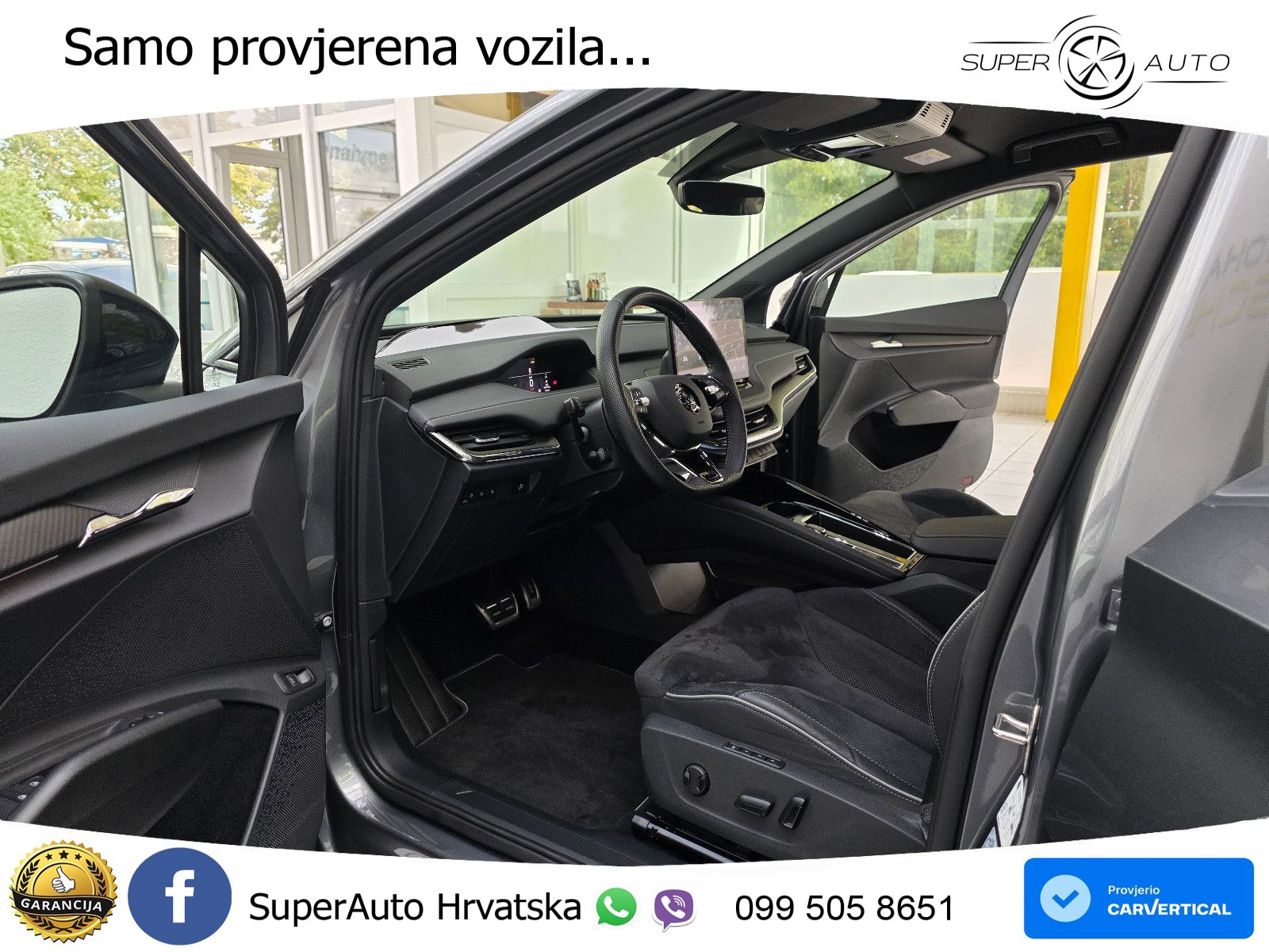 Škoda Enyaq iV 80x 82 kWh (265 KS) AWD SportLine LED+GR SJED+ACC